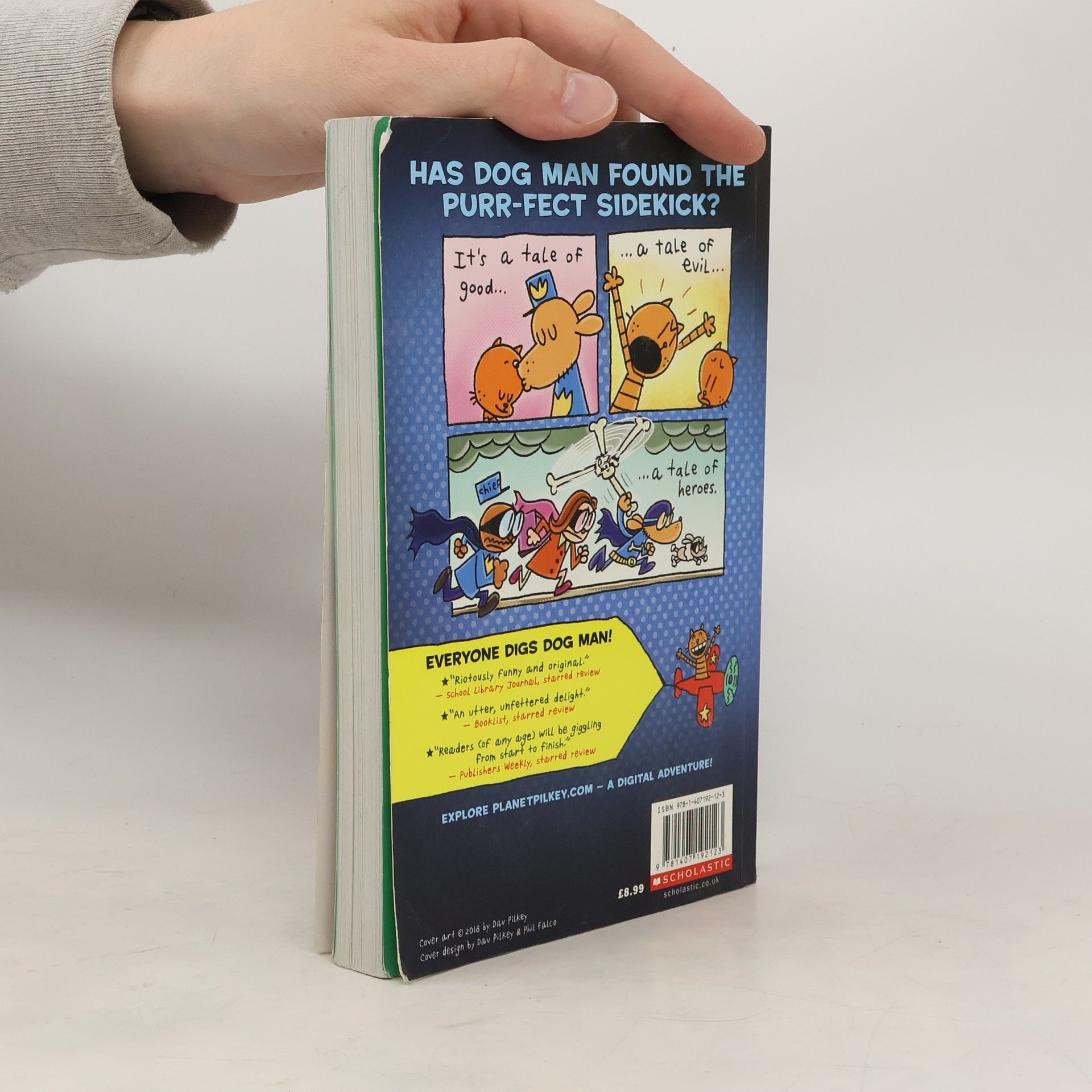Dav Pilkey Dog Man and Cat Kid