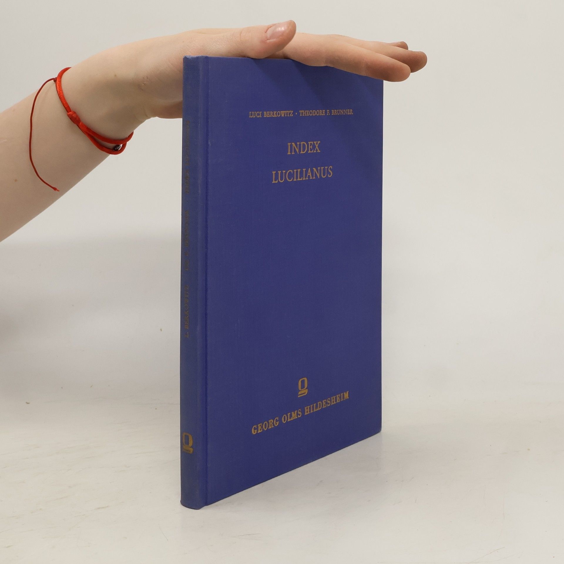 Kolektiv autorů Index. Lucilianus