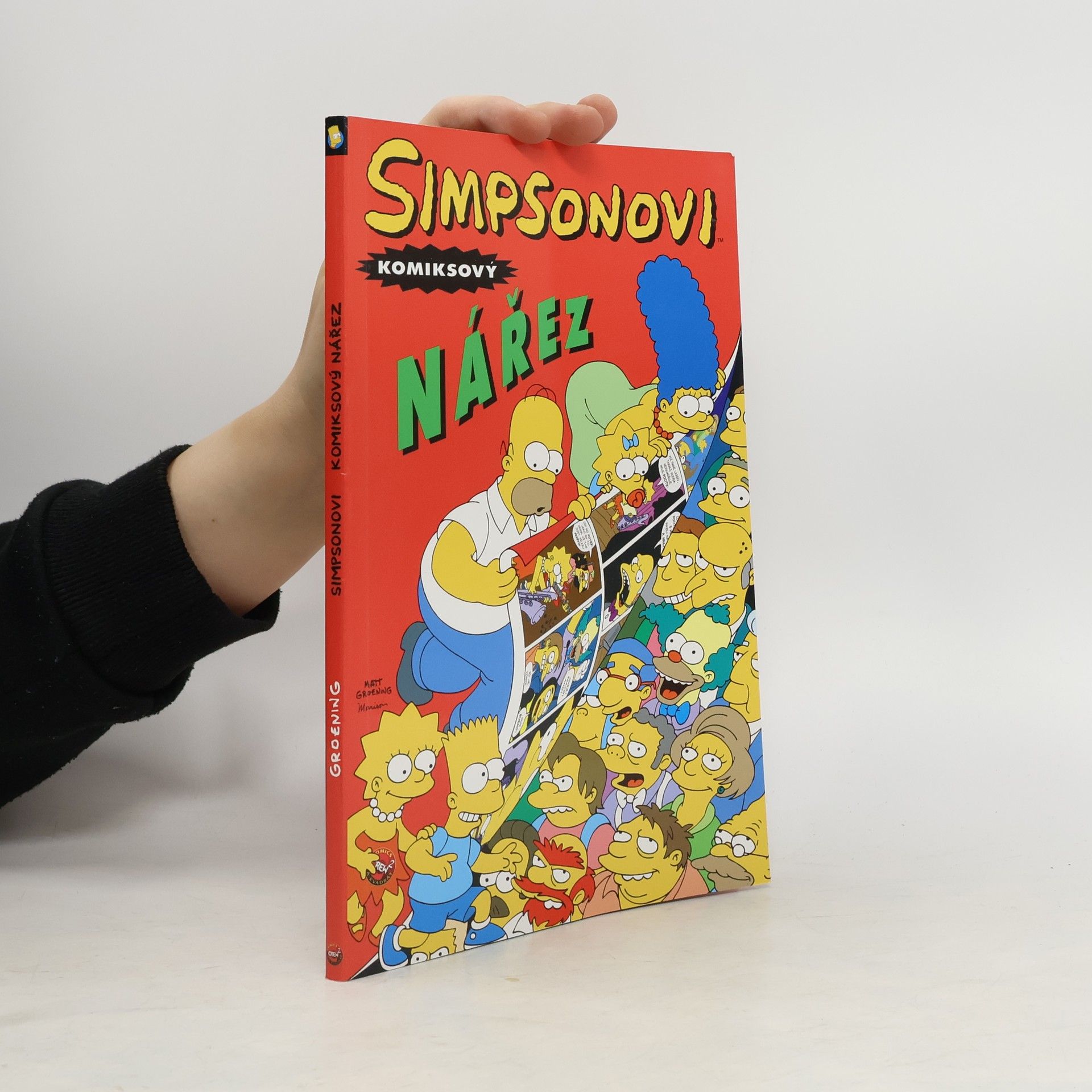 Matt Groening Simpsonovi. Komiksový nářez