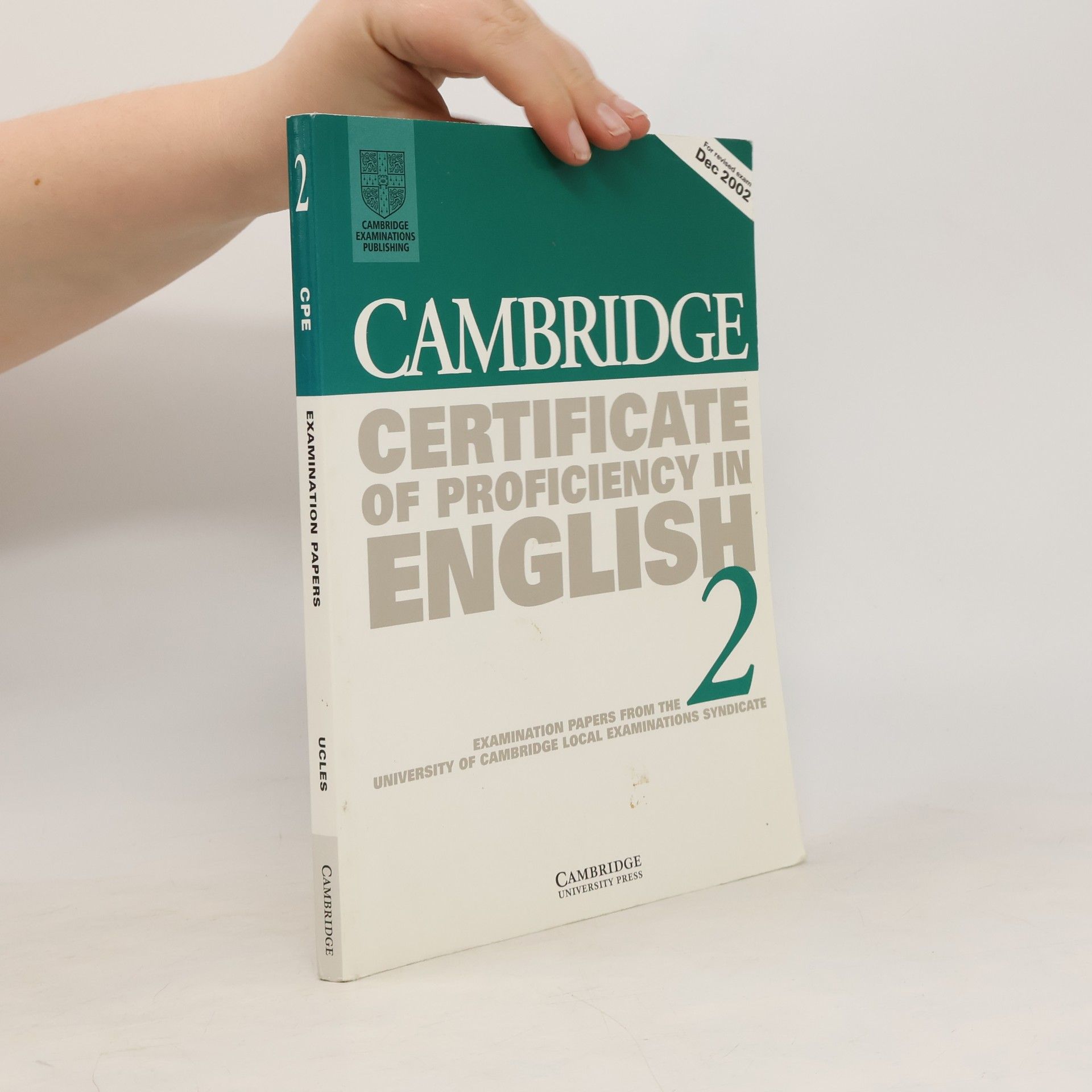 Collectif d'auteurs Cambridge Certificate of Proficiency in English 2