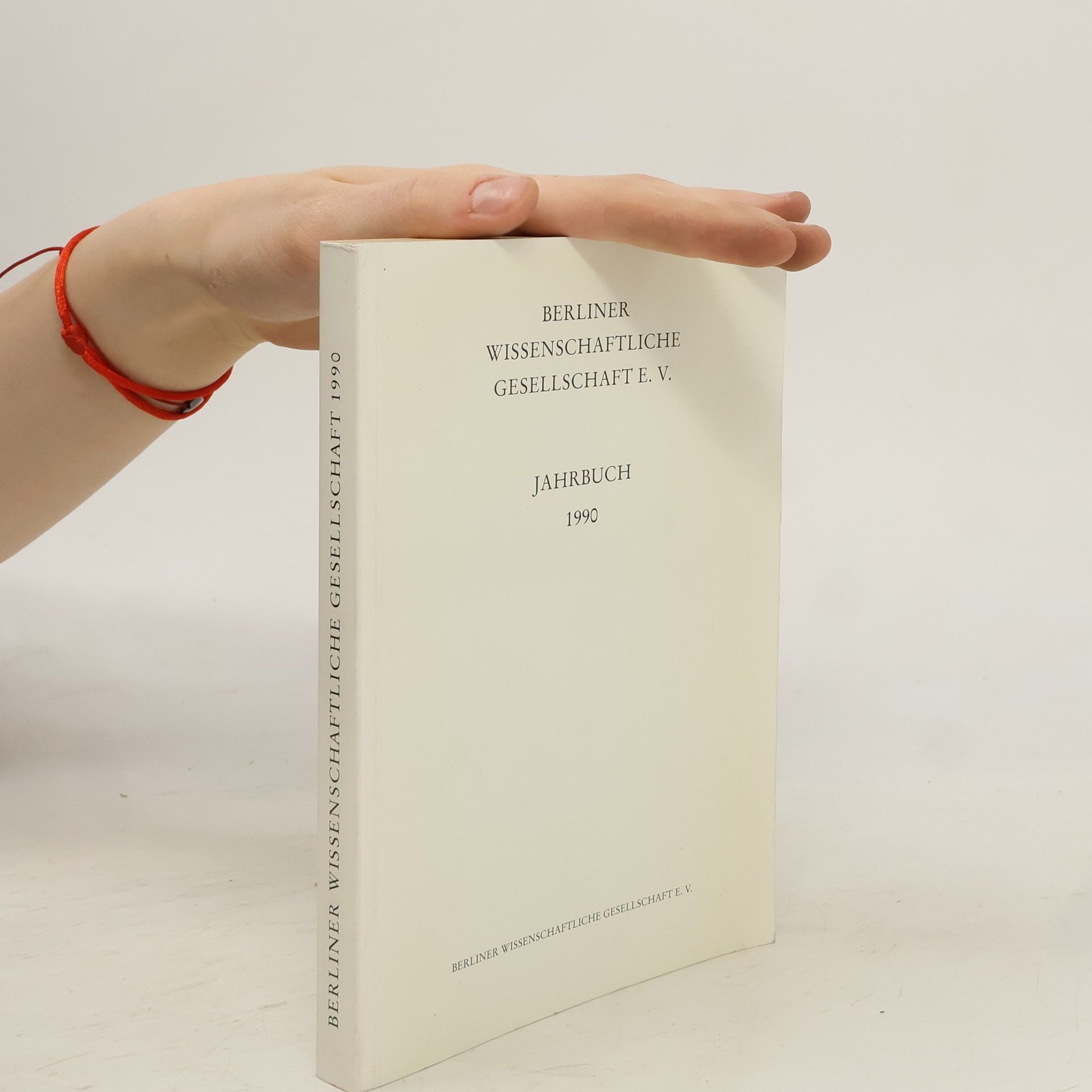 Collectif d'auteurs Berliner Wissenschaftliche Gesellschaft