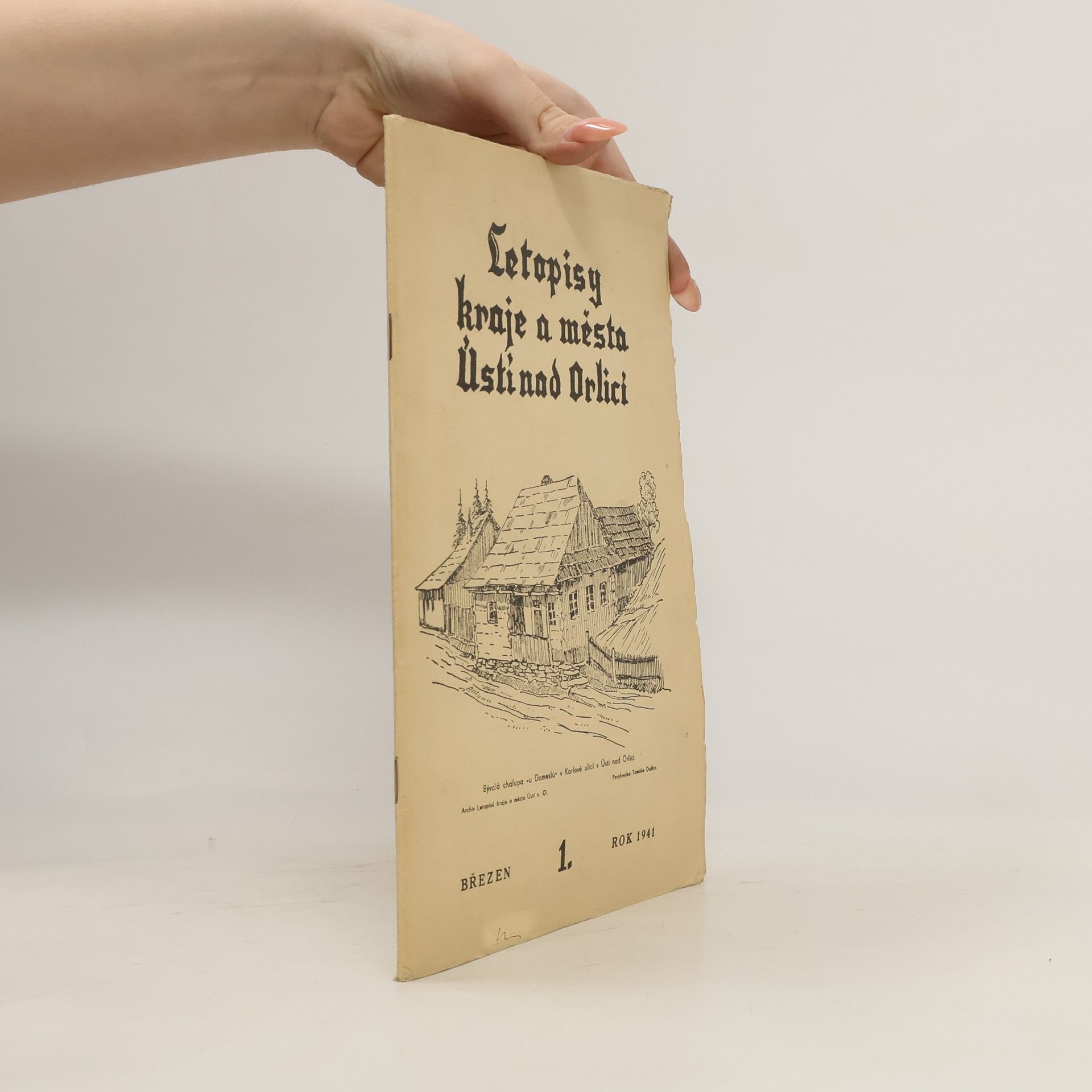 Autorenkollektiv Letopisy kraje a města Ústí nad Orlicí 1/1941