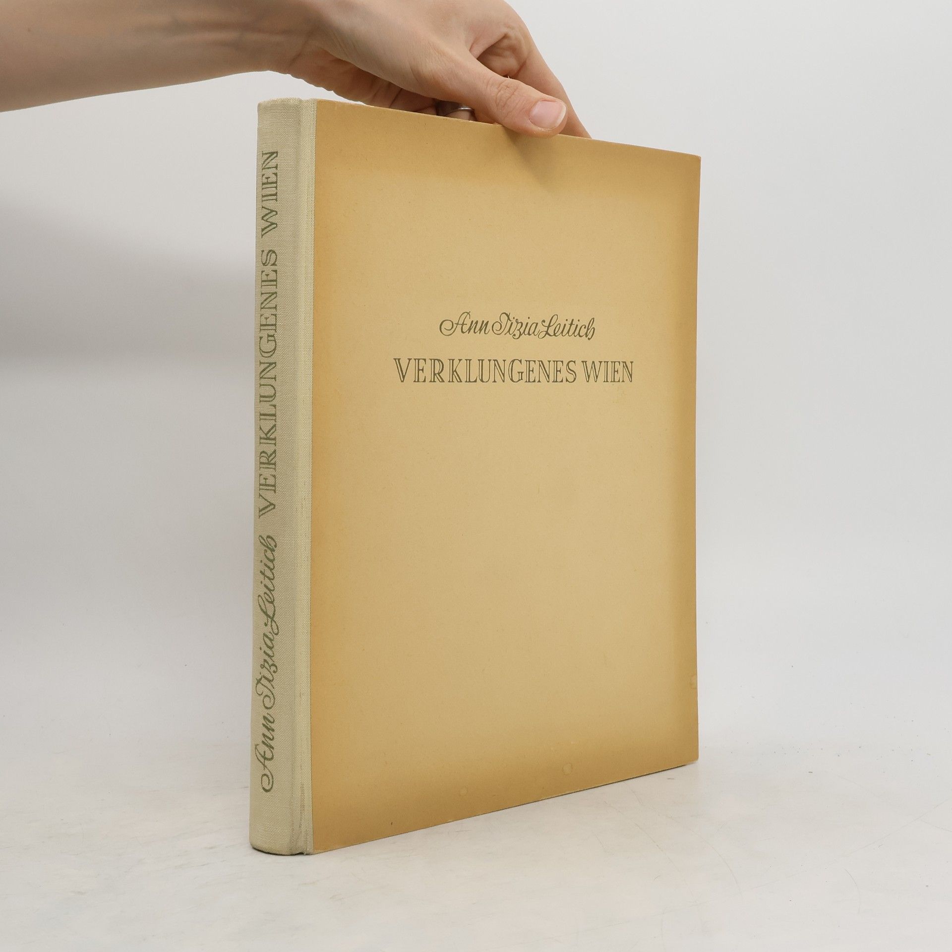 Ann Tizia Leitich Verklungenes Wien