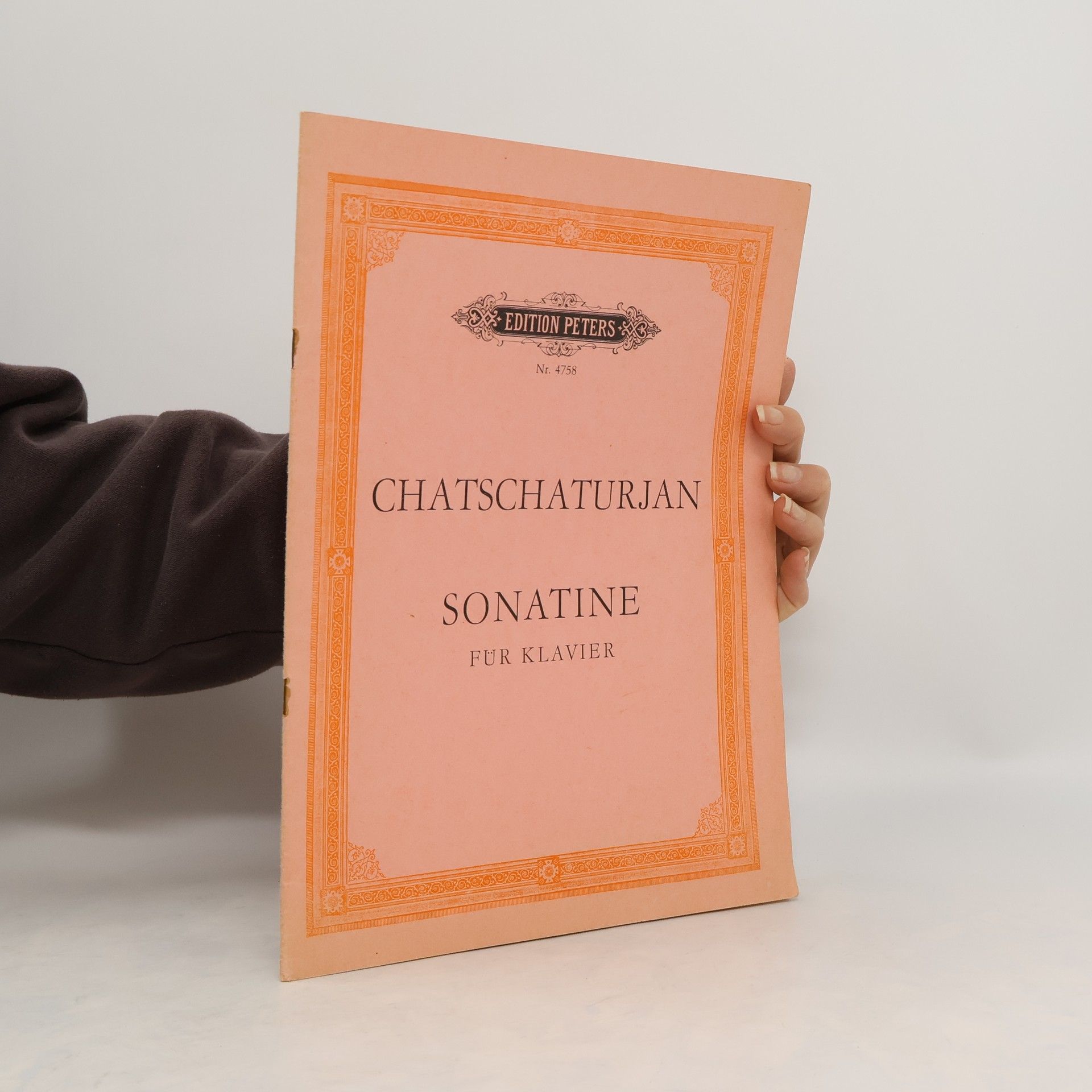 Aram Chatschaturjan Sonatine für Klavier