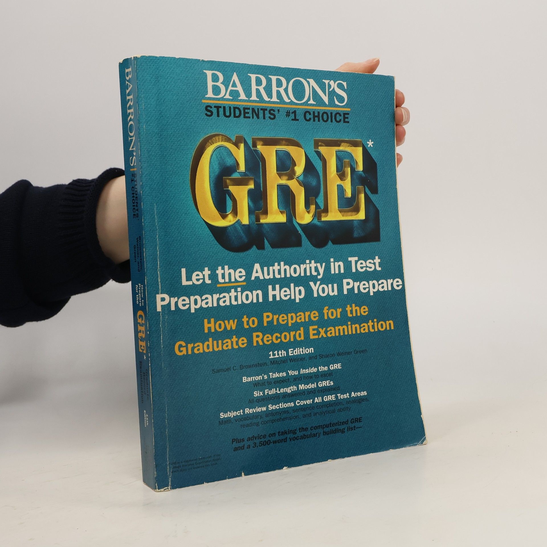 Mitchel Weiner How to prepare for the GRE: Graduate record examination