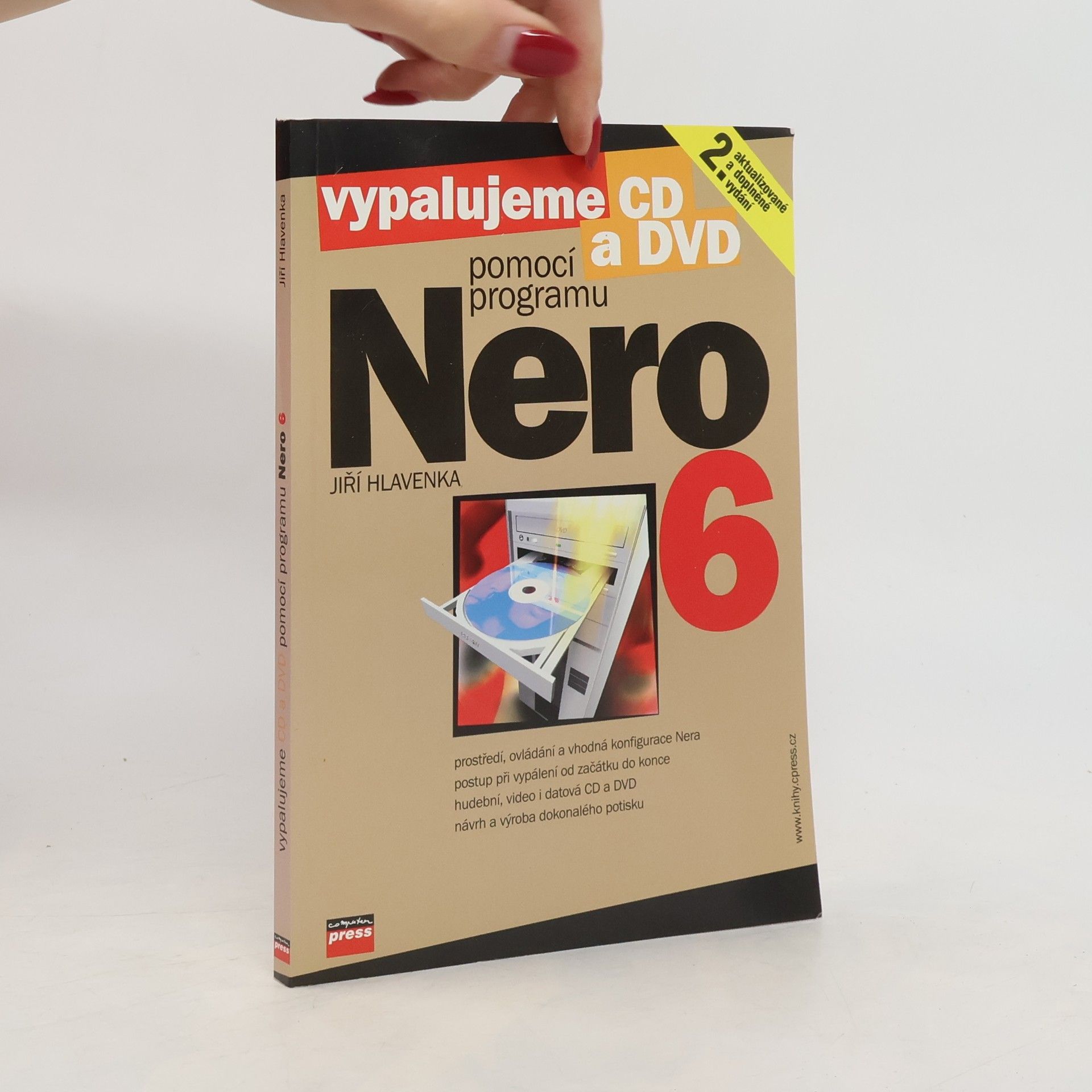 Jiří Hlavenka Vypalujeme CD a DVD pomocí programu NERO 6