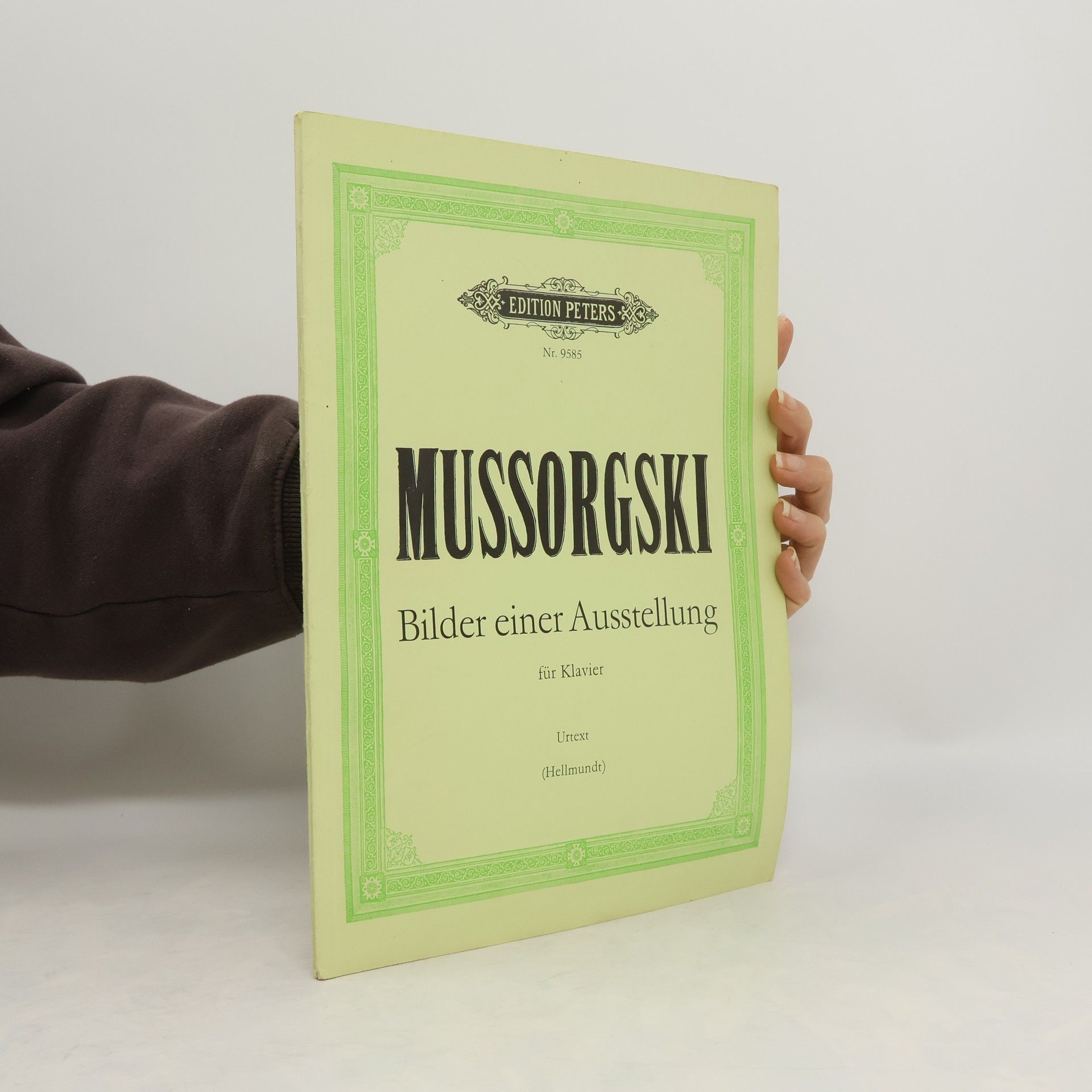 Collectif d'auteurs Mussorgski. Bilder einer Ausstellung für Klavier