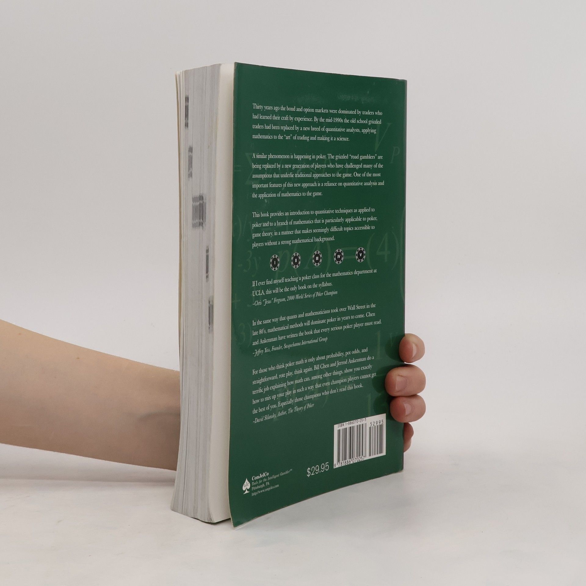 Bill Chen The mathematics of poker