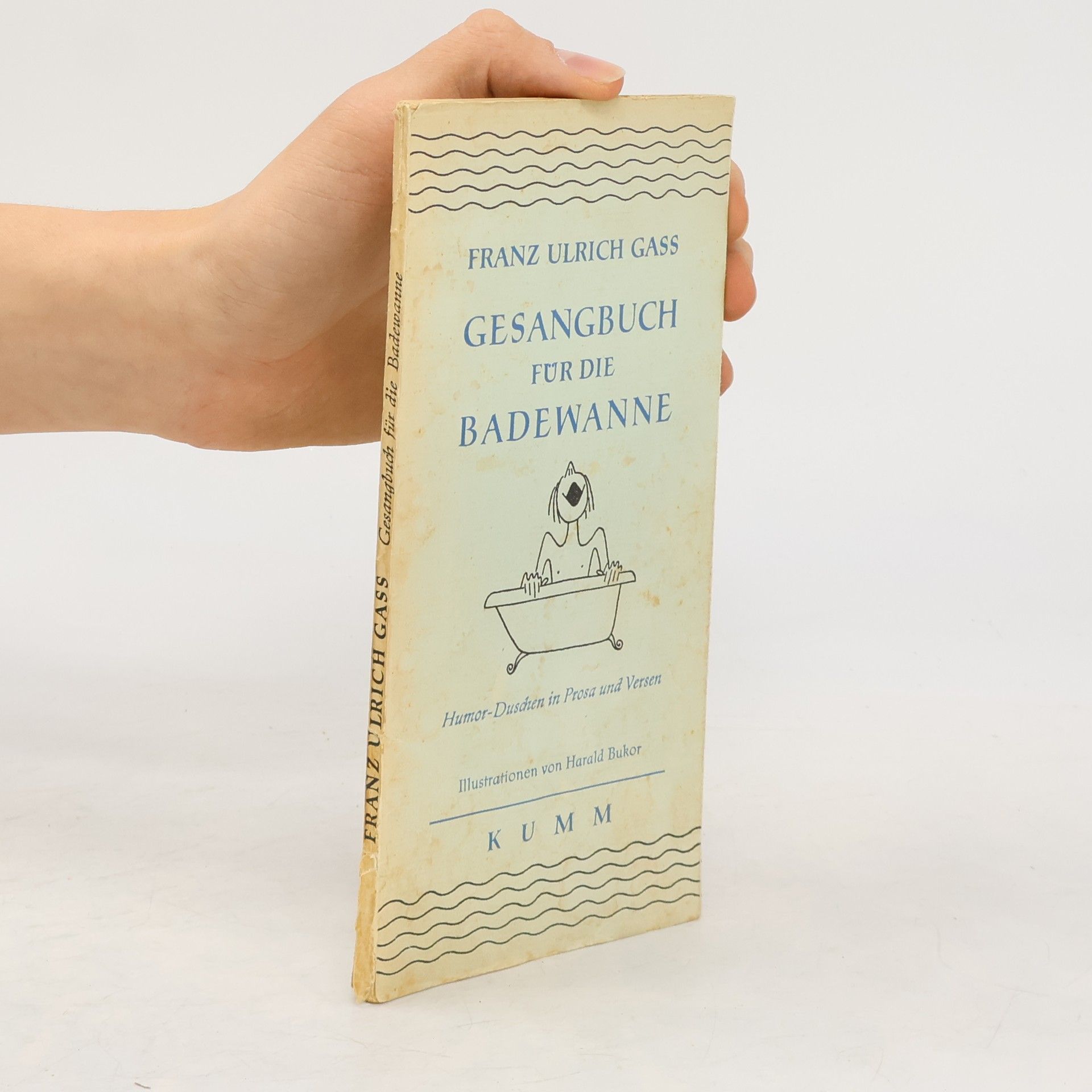 Franz Ulrich Gass Gesangbuch für die Badewanne
