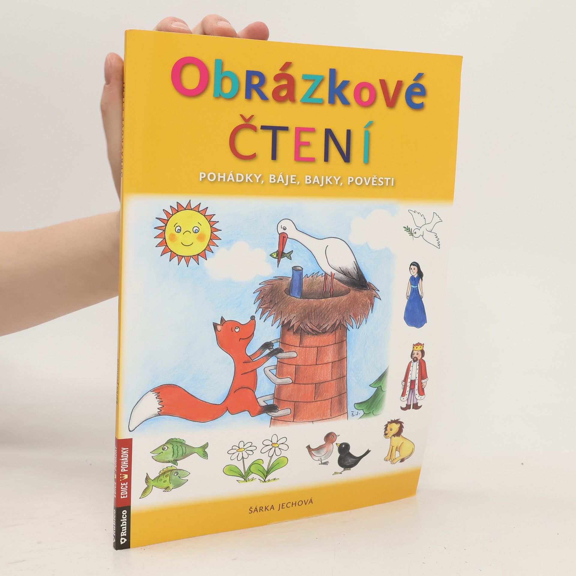 Šárka Jechová Obrázkové čtení - Pohádky, báje, bajky, pověsti