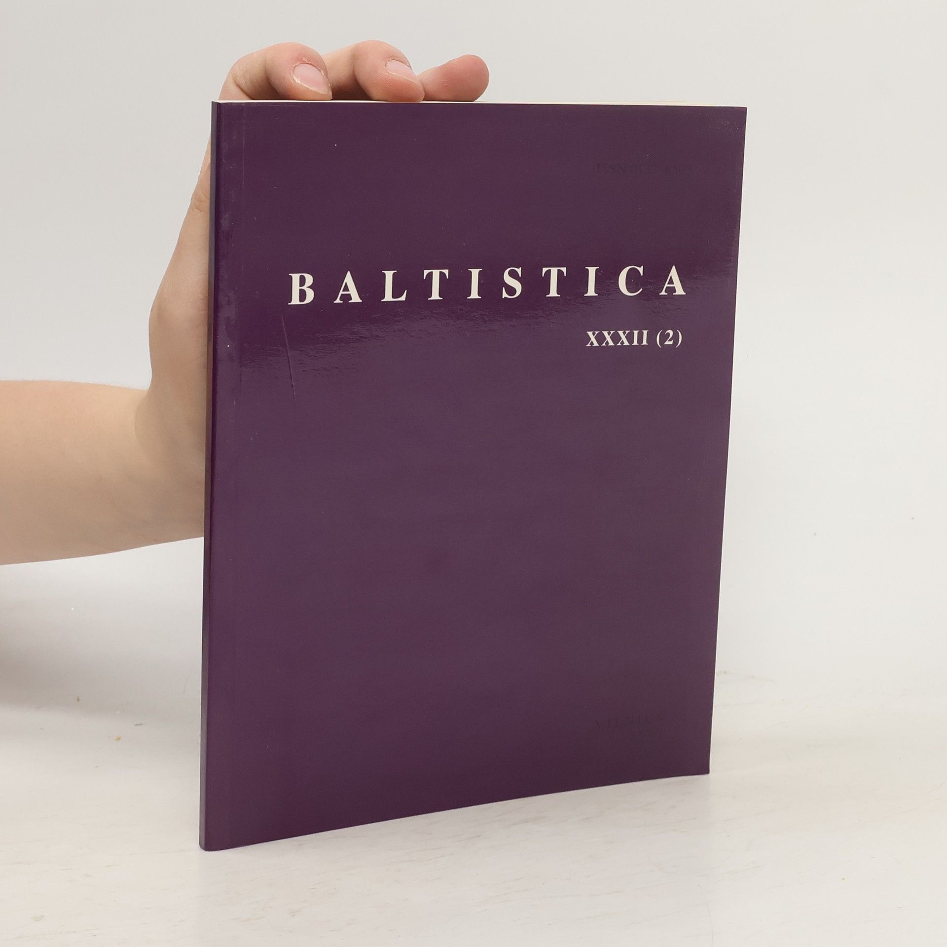 AA.VV. Baltistica XXXII (2)