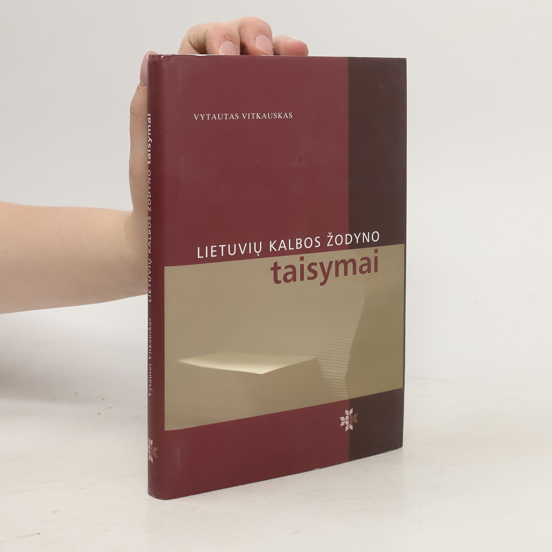 Vytautas Vitkauskas Lietuvių kalbos žodyno : taisymai