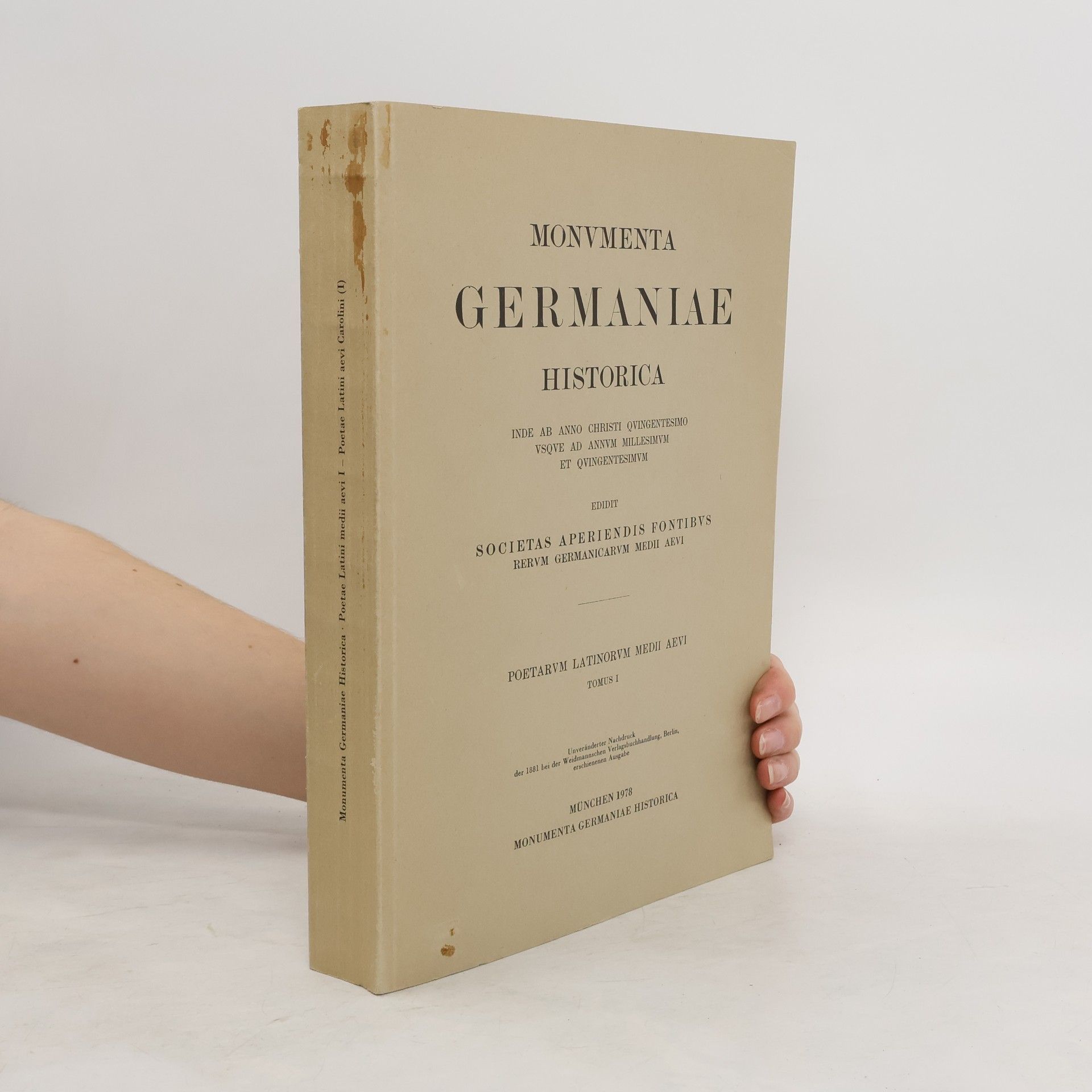 Collectif d'auteurs Monvmenta germaniae historica
