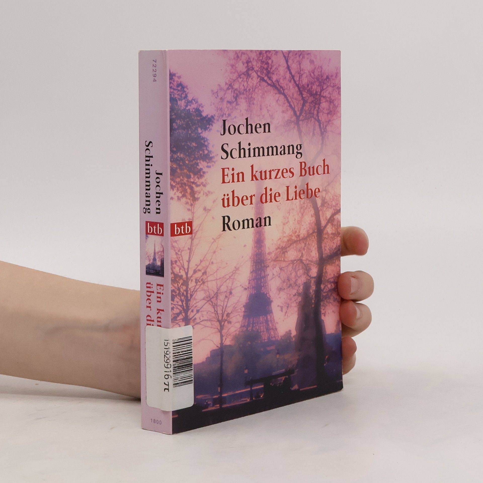 Jochen Schimmang Ein kurzes Buch über die Liebe