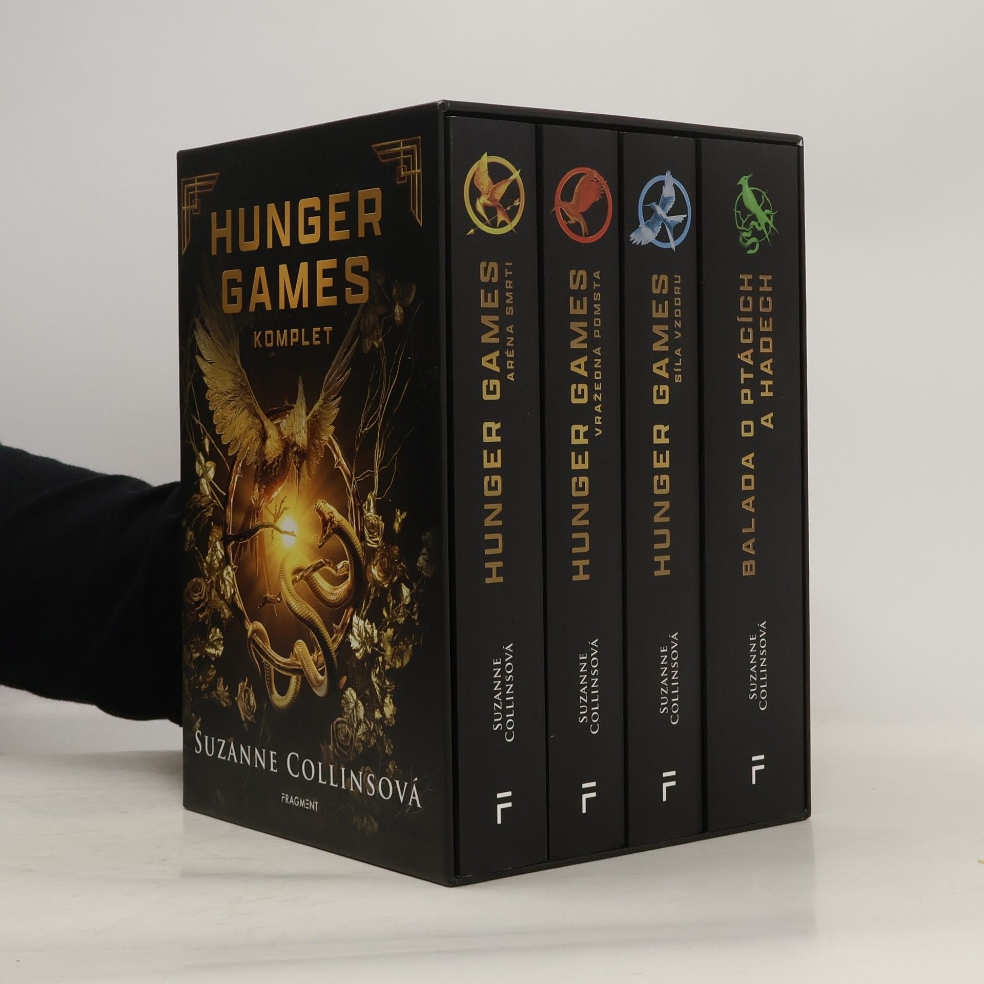 Suzanne Collinsová Hunger Games 1–4  (box)