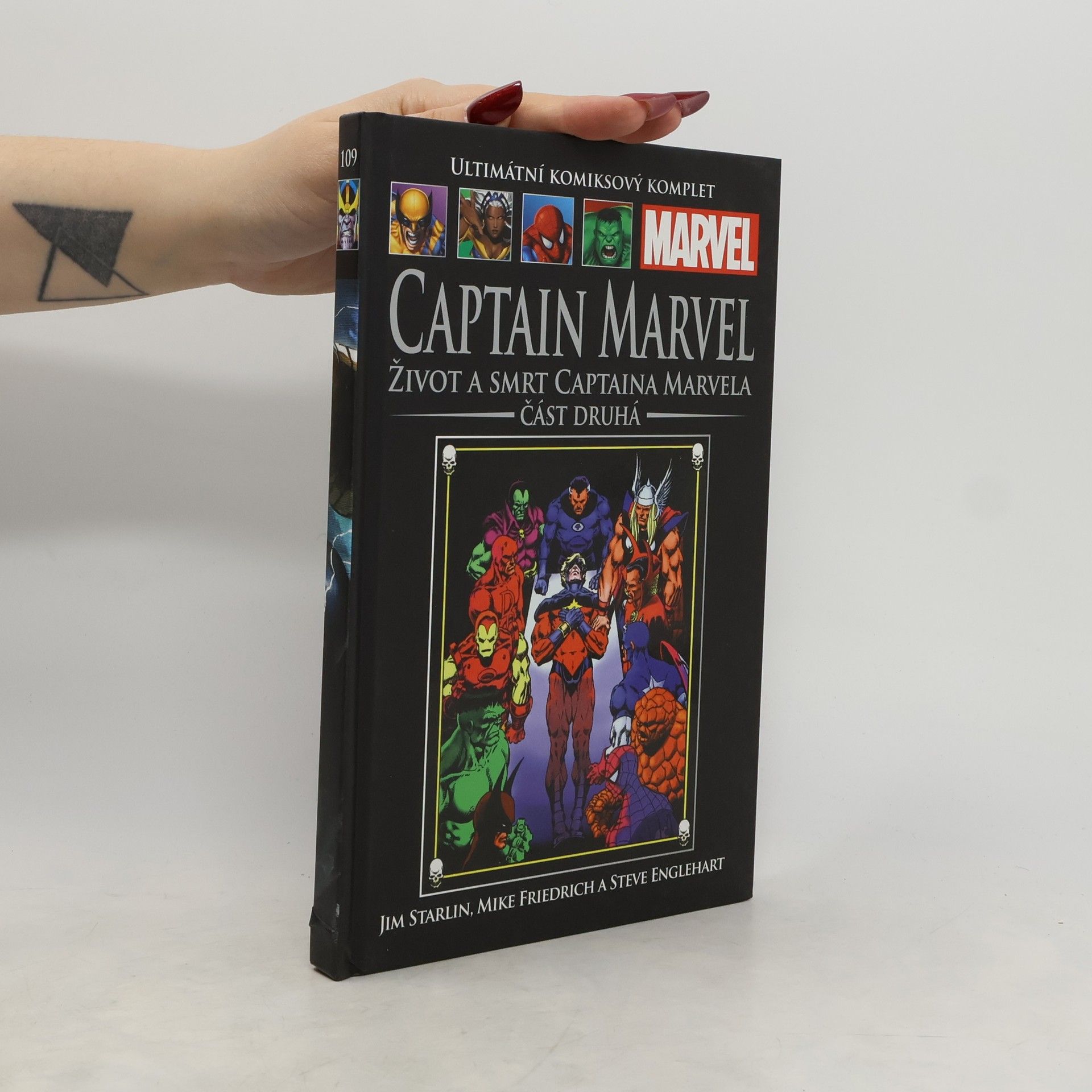 Jim Starlin Captain Marvel. Život a smrt Captaina Marvela. Část druhá
