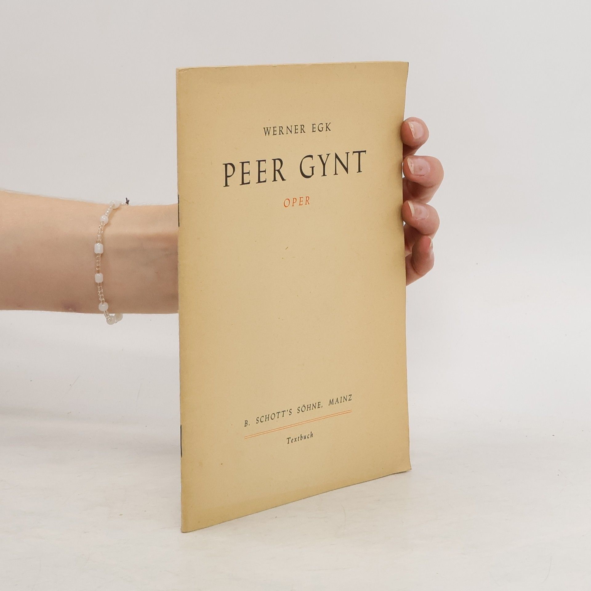 Werner Egk Peer Gynt