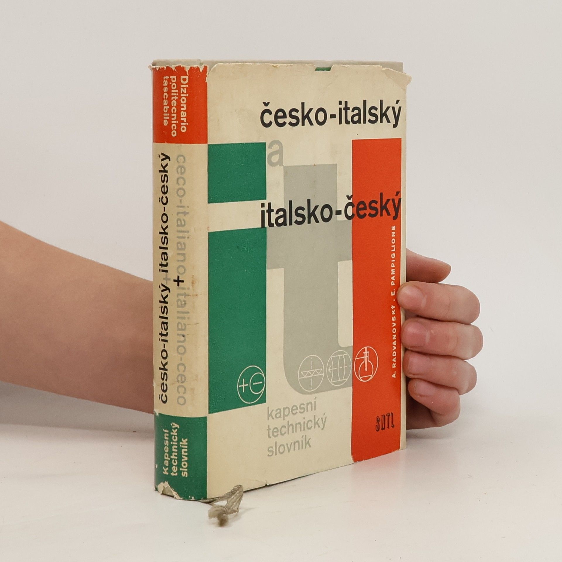 Antonín Radvanovský Česko-italský a italsko-český kapesní technický slovník