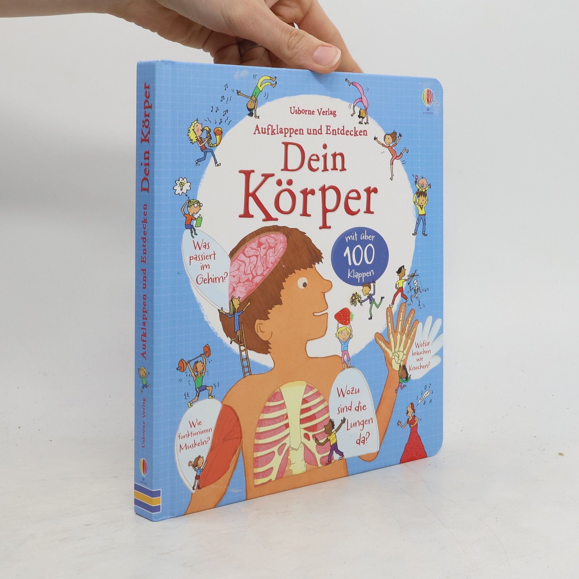 Louie Stowell Aufklappen und Entdecken: Dein Körper