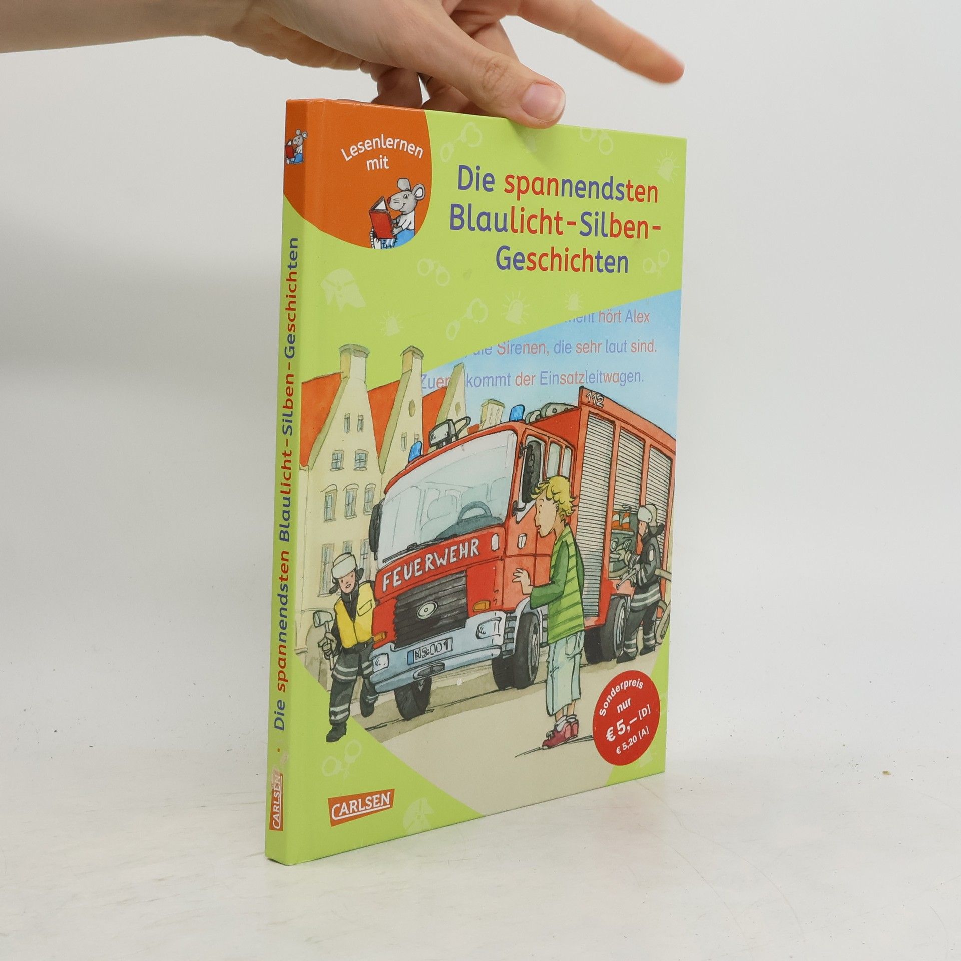 Petra Wiese LESEMAUS zum Lesenlernen Sammelbände: Die spannendsten Blaulicht-Silben-Geschichten