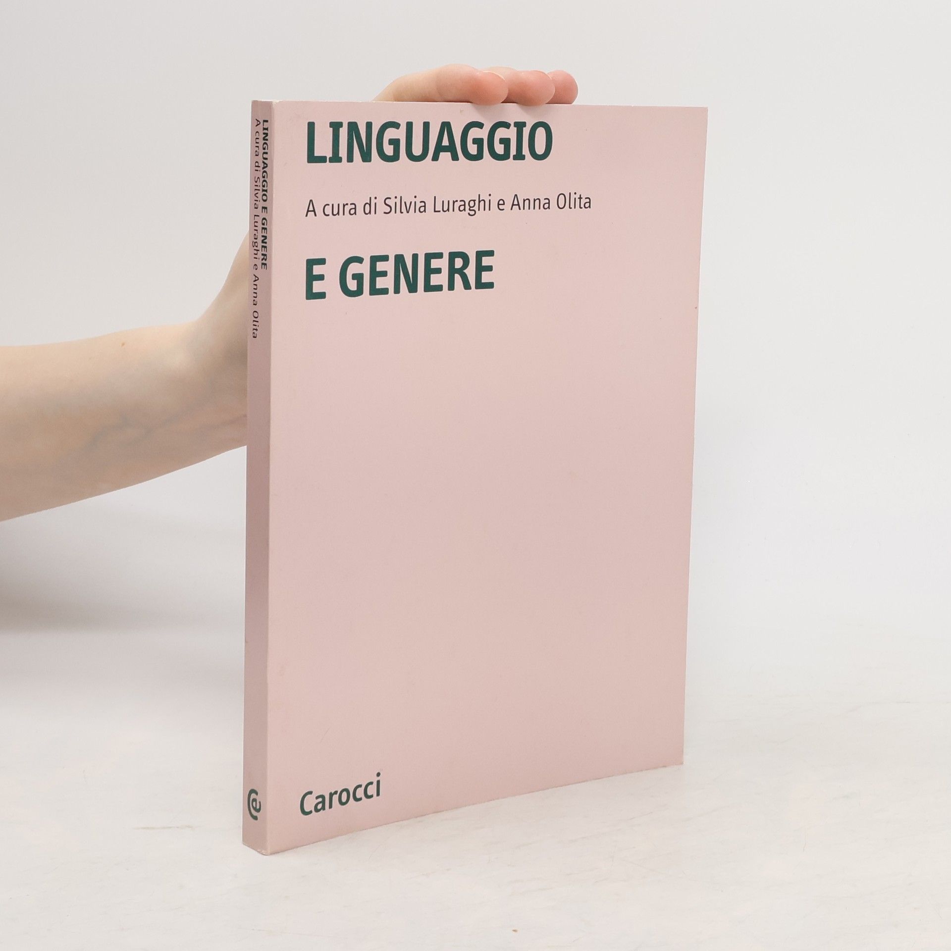 Silvia Luraghi Linguaggio e genere