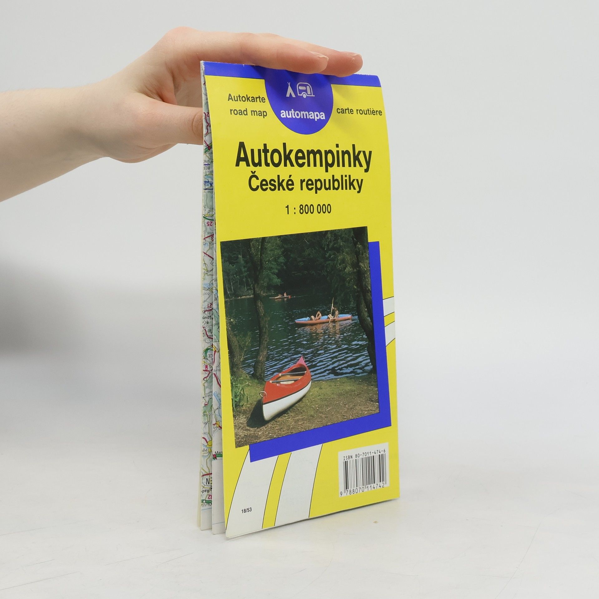Collective Autokempinky České republiky 1:800 000