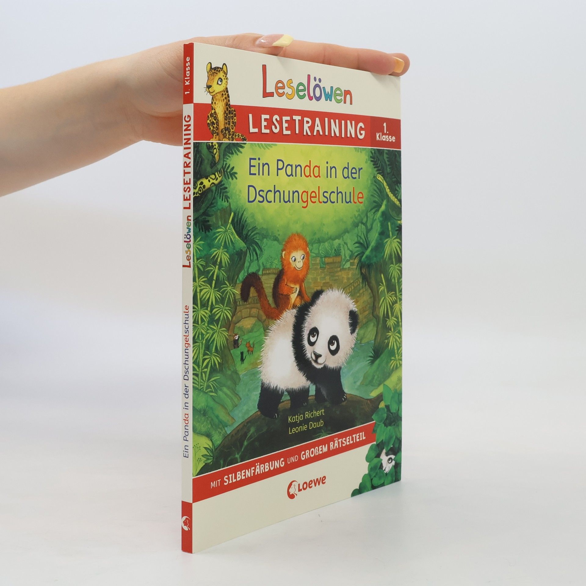 Katja Richert Leselöwen Lesetraining 1. Klasse - Ein Panda in der Dschungelschule