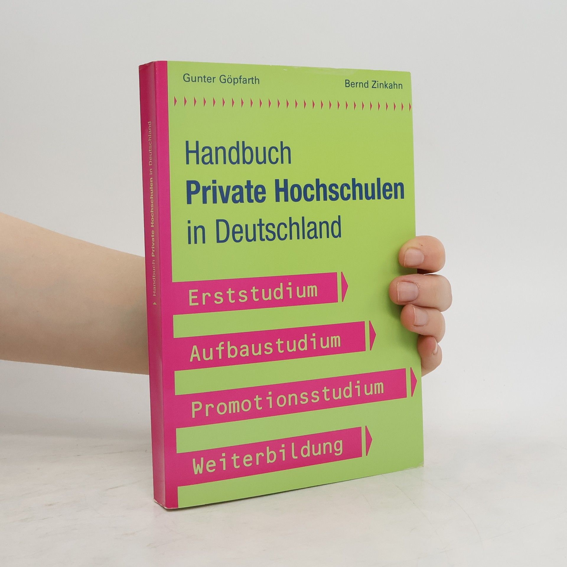Gunter Göpfarth Handbuch private Hochschulen in Deutschland