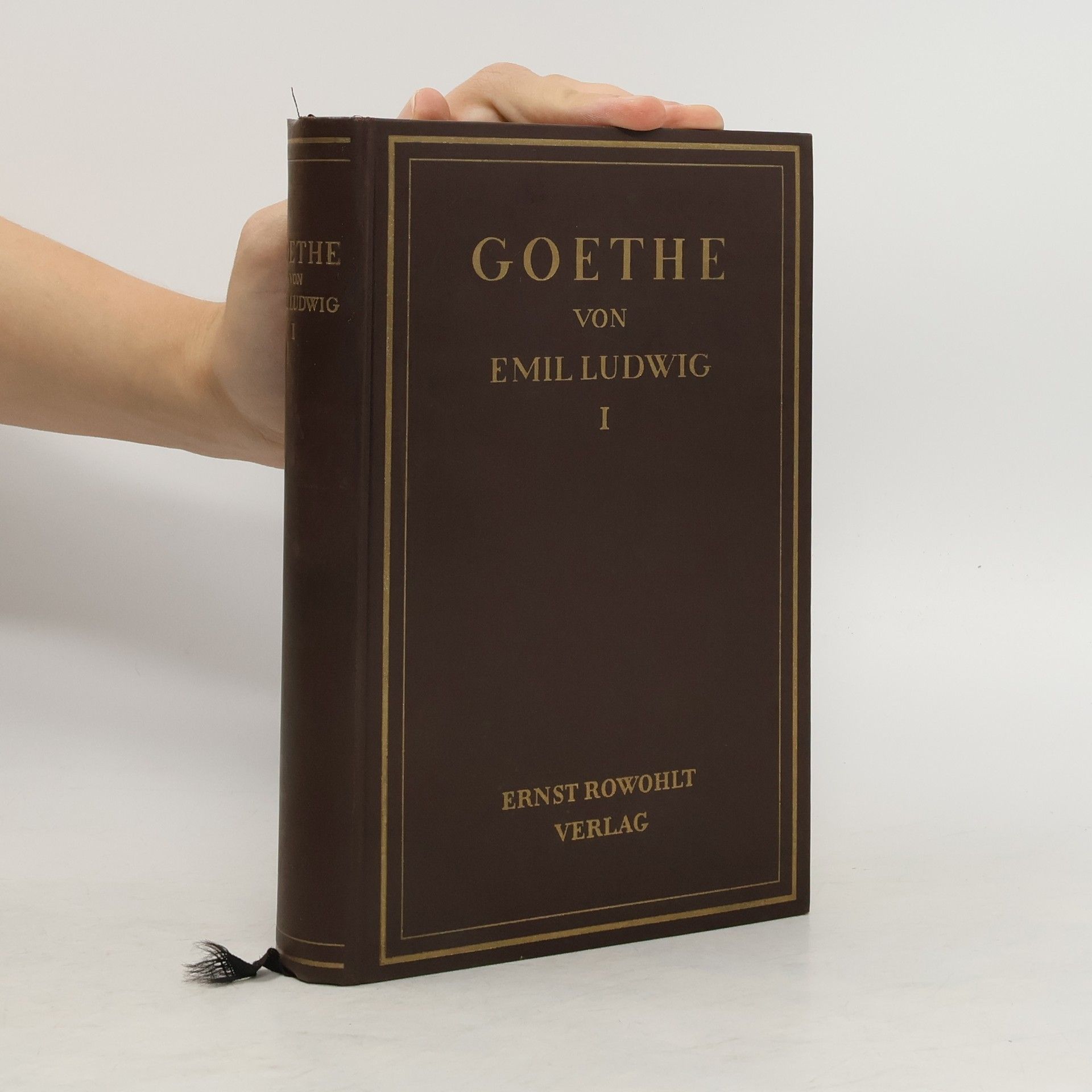 Emil Ludwig Goethe 1