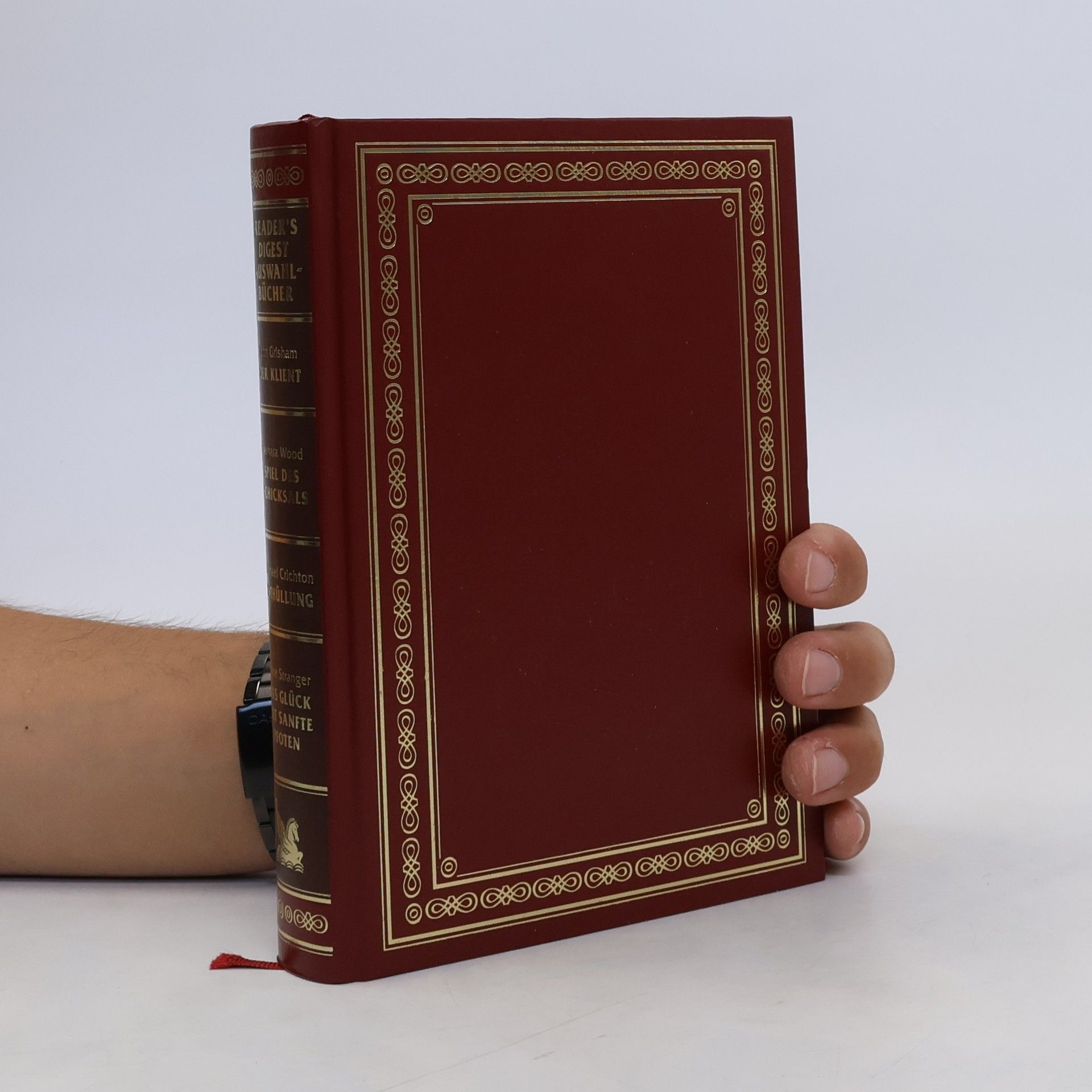 John Grisham Reader's Digest Auswahlbücher. Der Klient. Spiel des Schicksals. Enthüllung. Das Glück hat Sanfte Pfoten