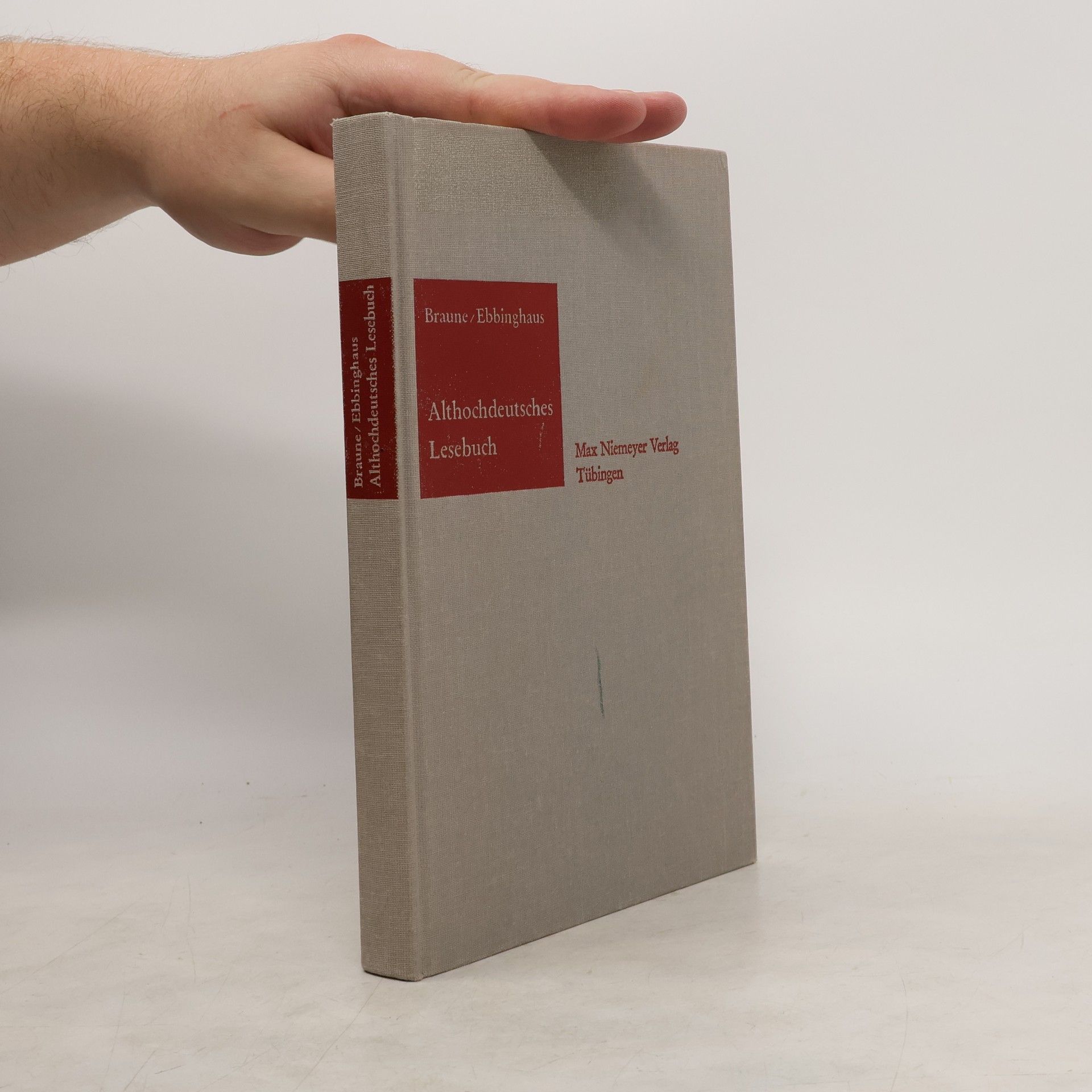 Wilhelm Braune Althochdeutsches Lesebuch