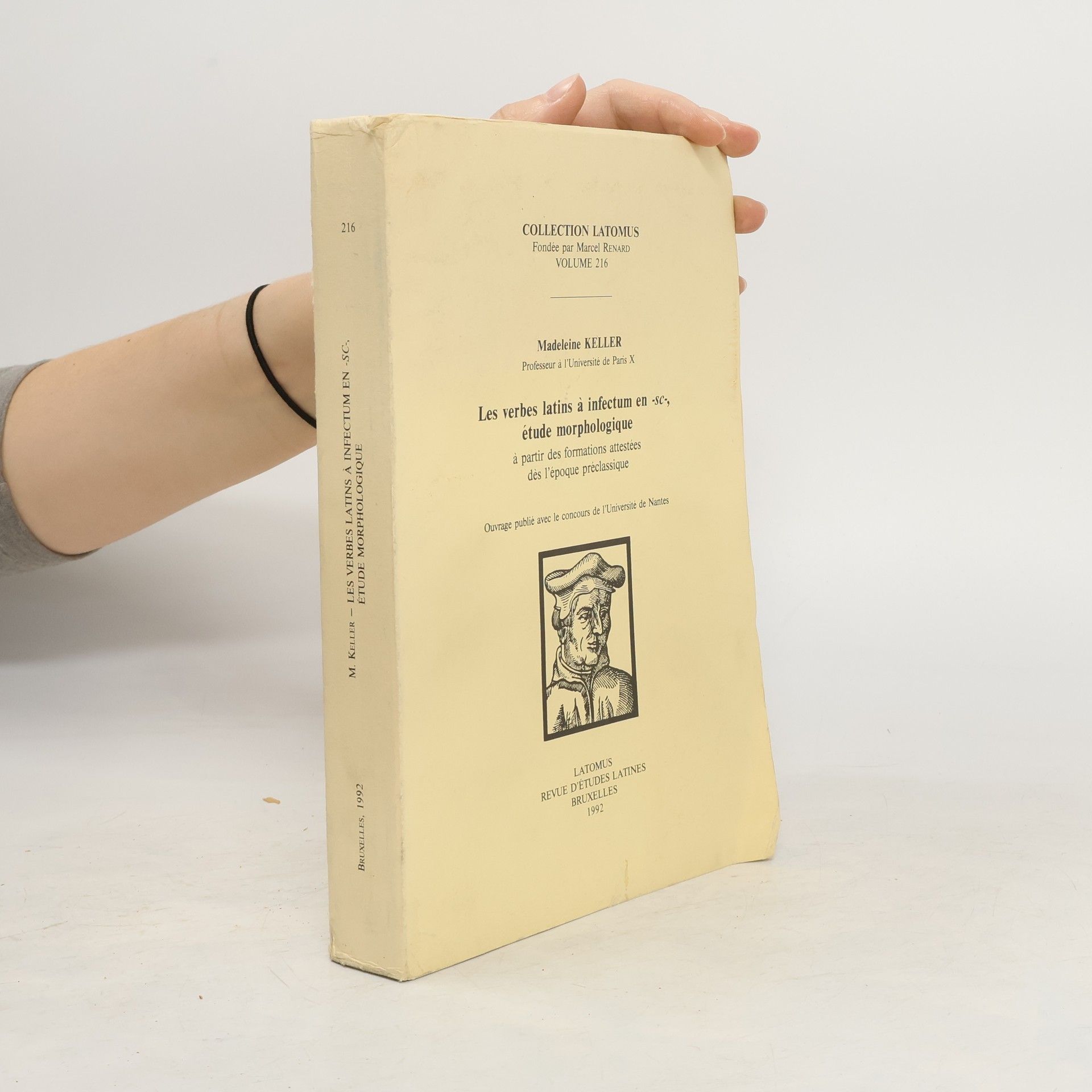 Madeleine Keller Les verbes latins à infectum en -sc-, étude morphologique
