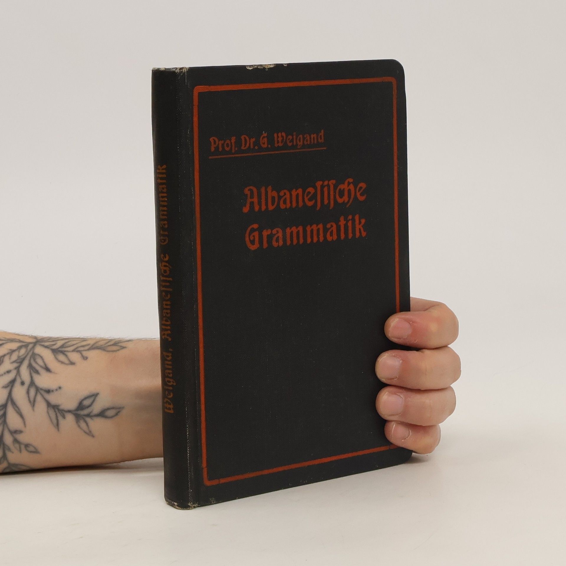 Gustav Weigand Albanische Grammatik