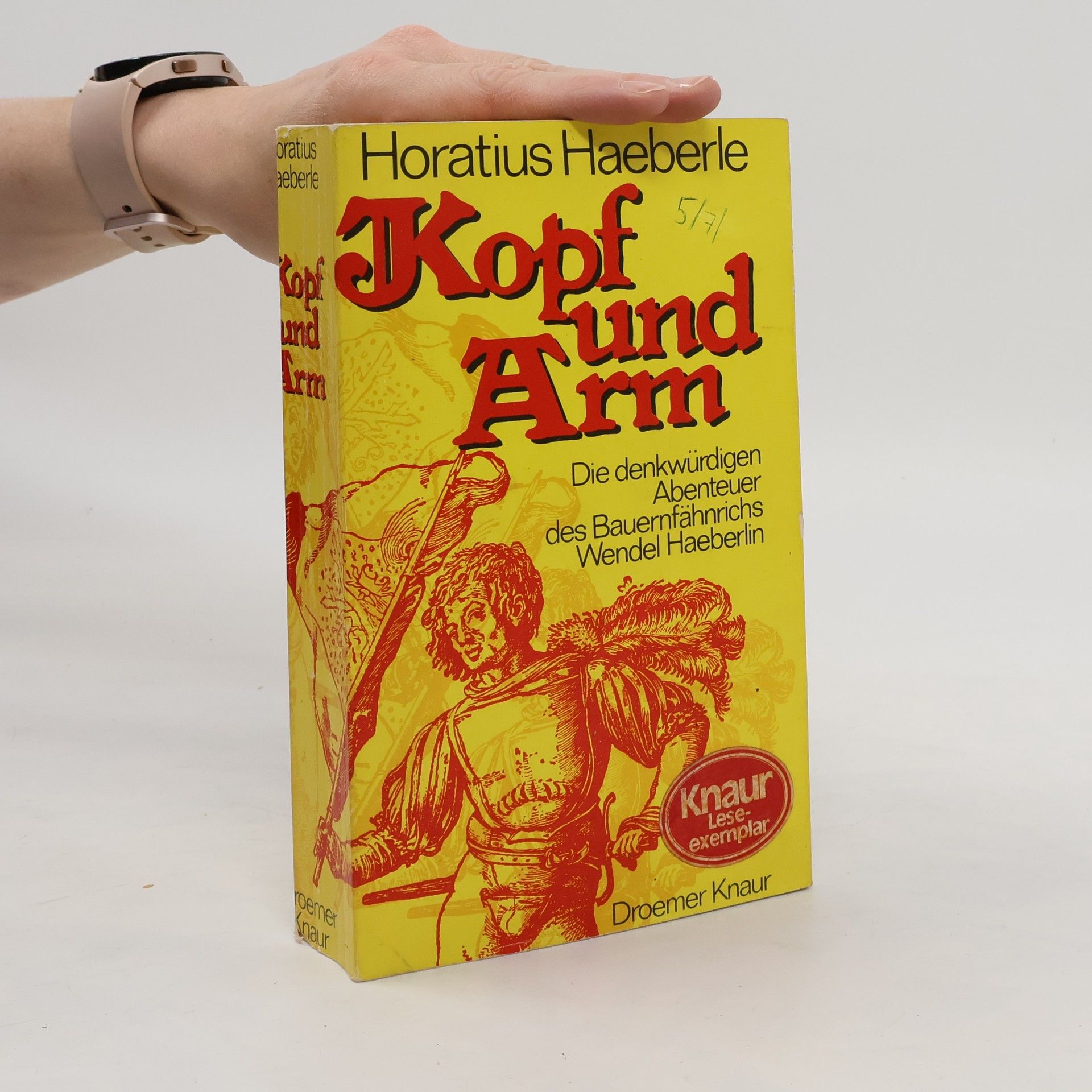 Horatius Haeberle Kopf und Arm