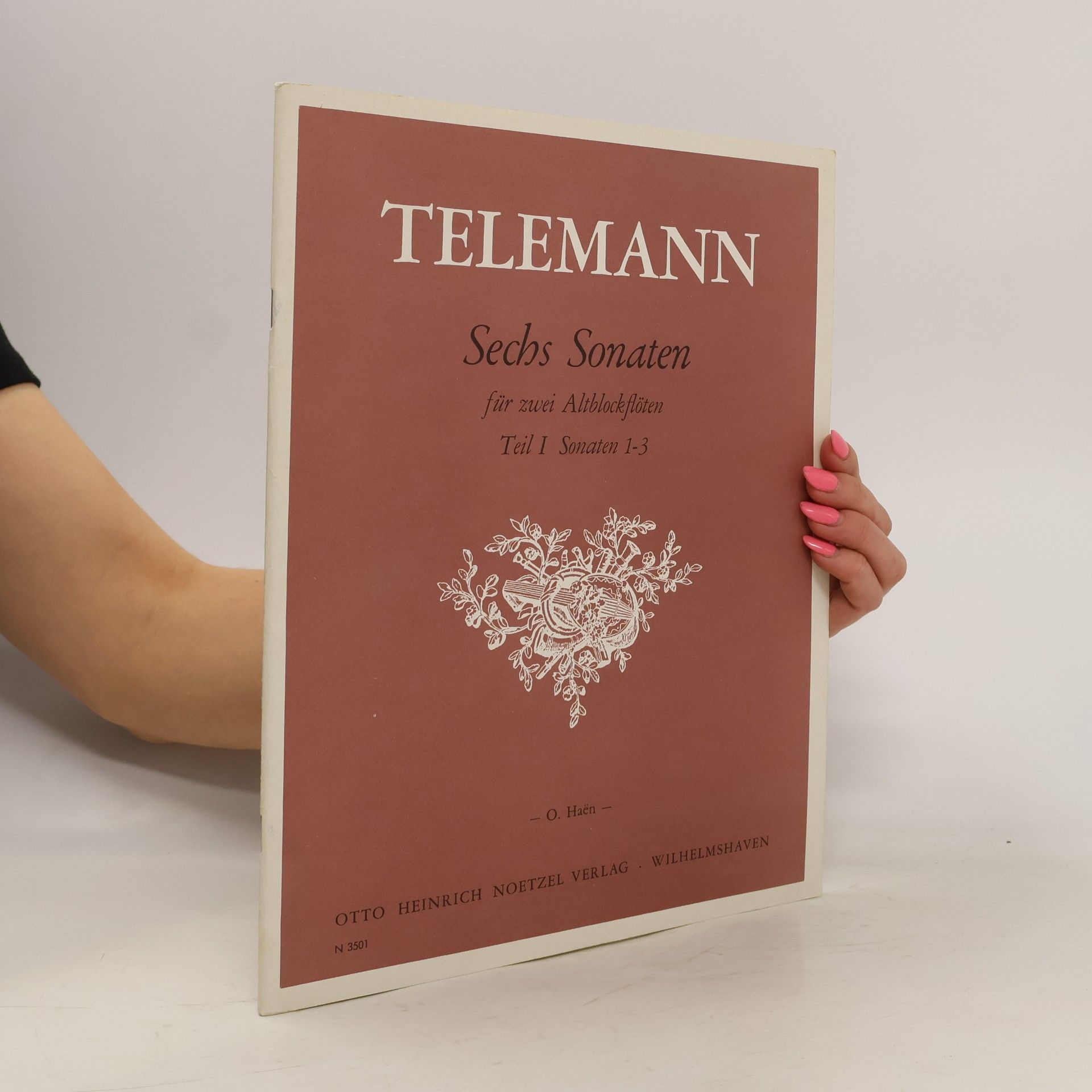 Georg Philipp Telemann Sechs Sonaten für zwei Altblockflöten Teil I. Sonaten 1-3