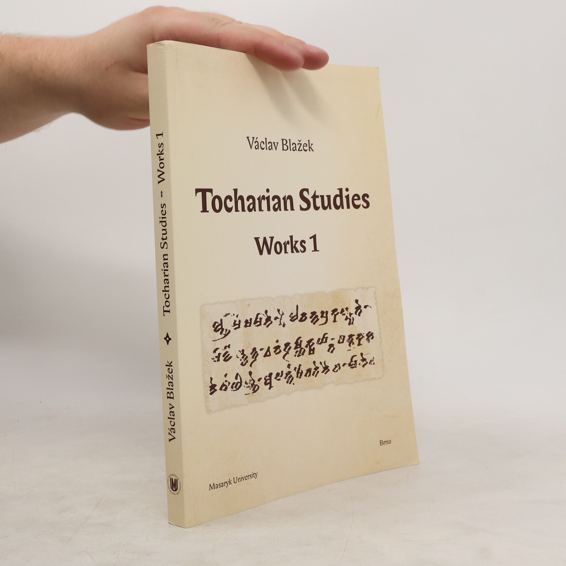 Jan Blažek Tocharian Studies: Works 1