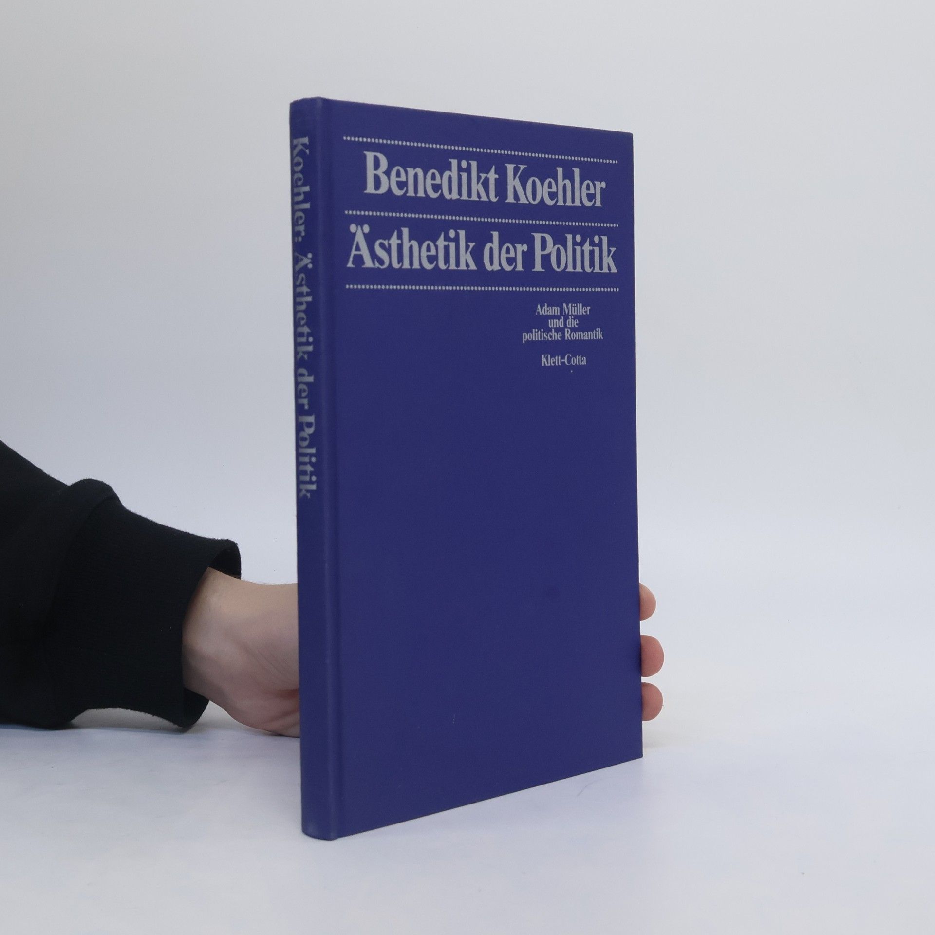 Benedikt Koehler Ästhetik der Politik