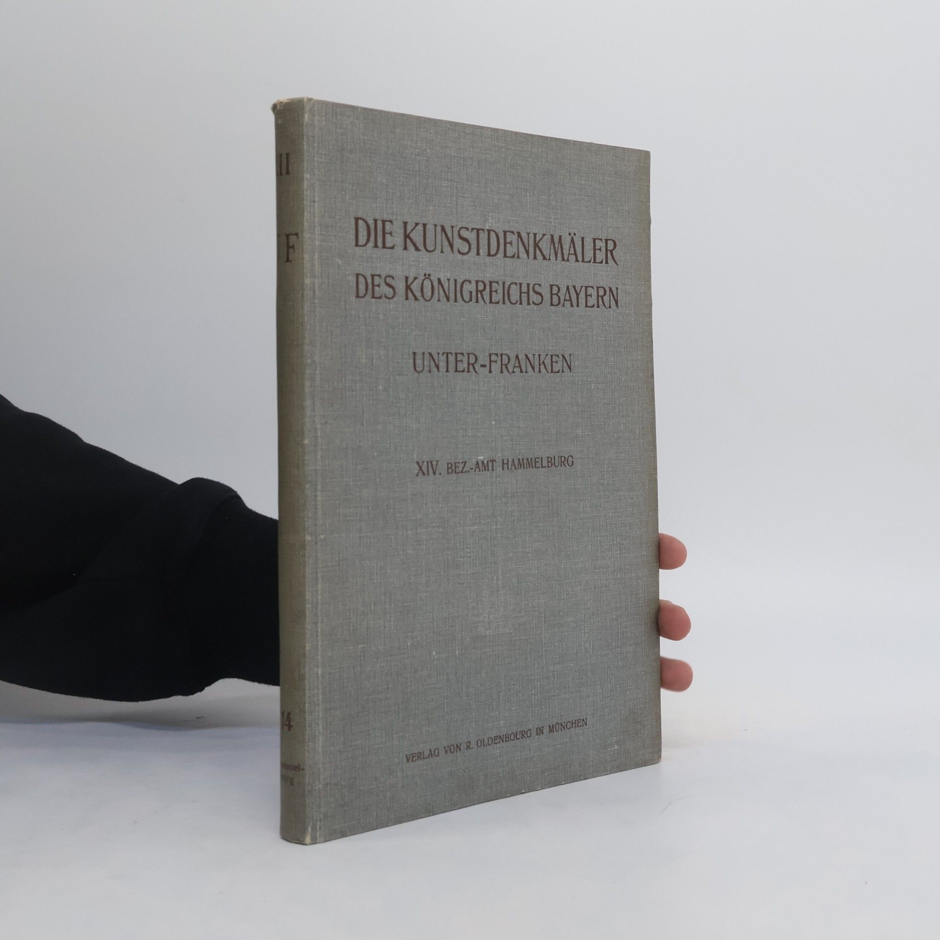 Adolf Feulner Die Kunstdenkmäler des Königreichs Bayern XIV.