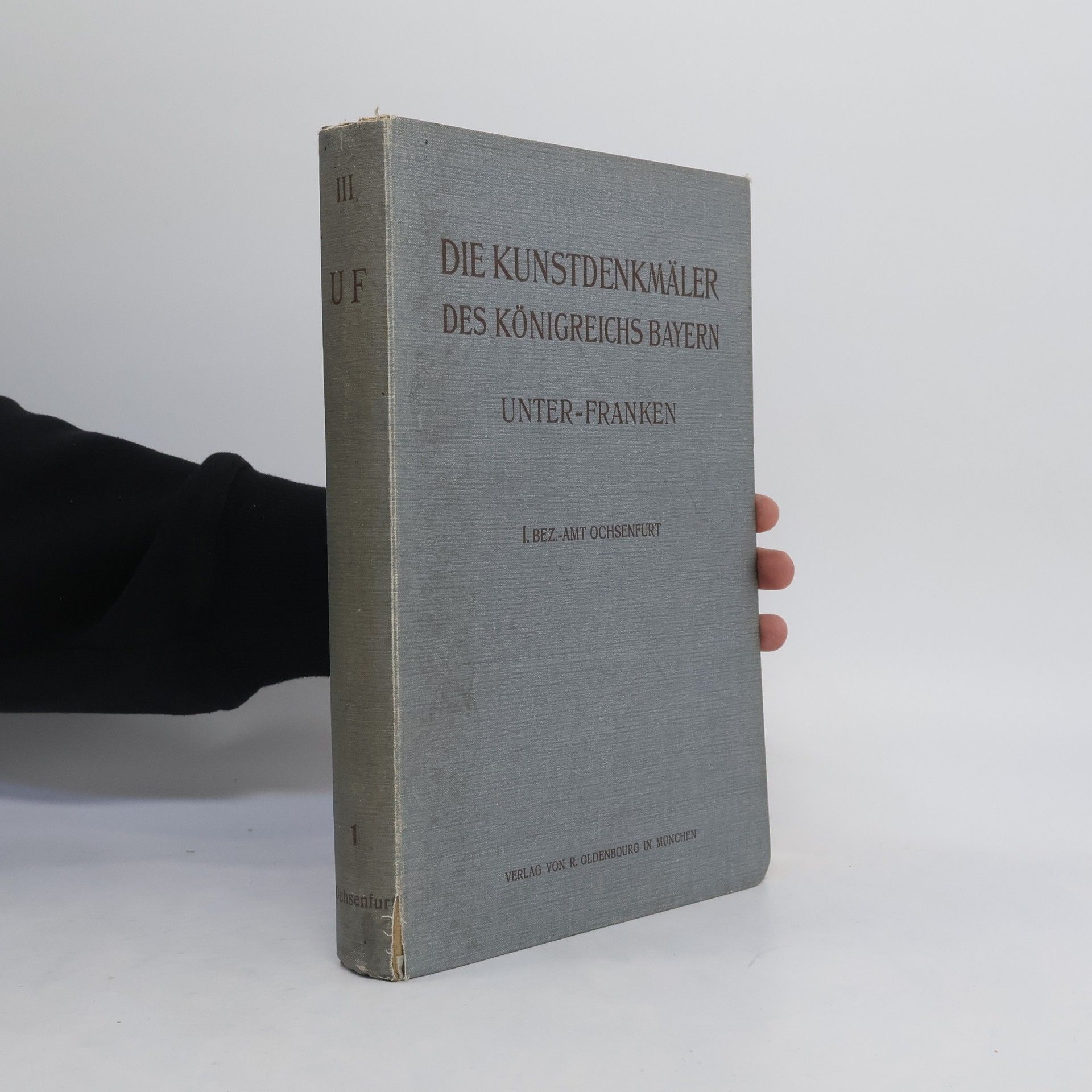 Hans Karlinger Die Kunstdenkmäler des Königreichs Bayern I.