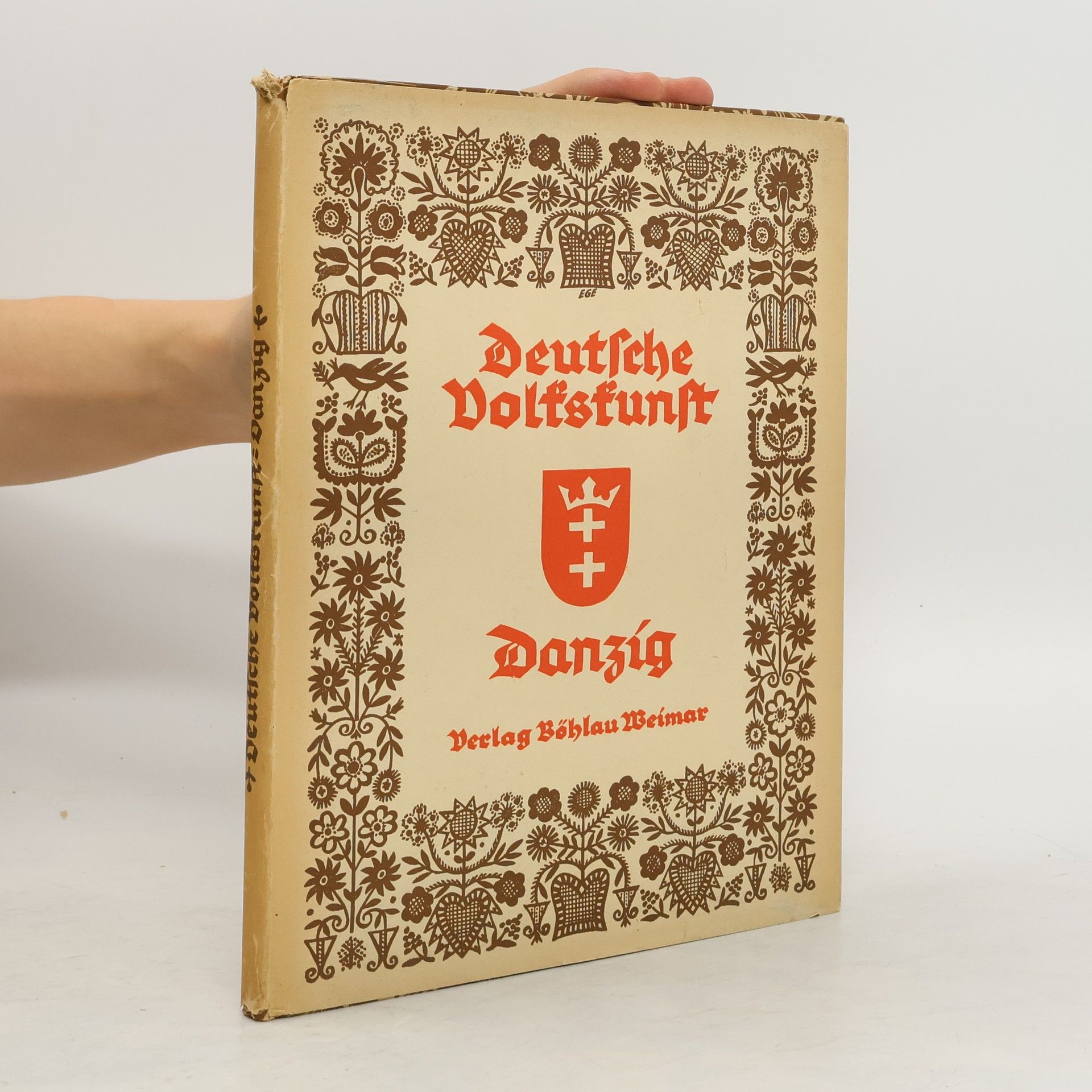 Hans Meyer Deutsche Volkskunst. Danzig