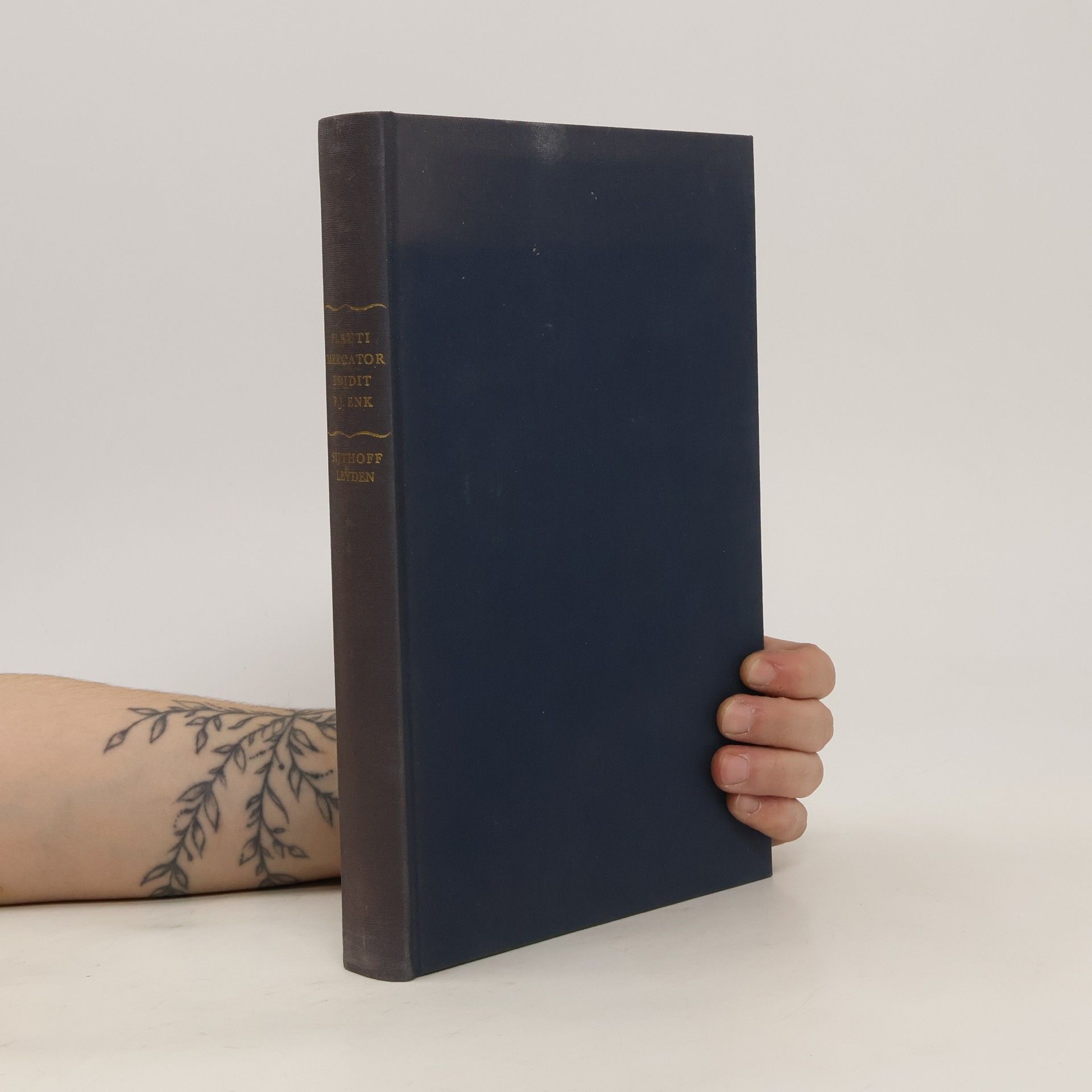 P. J. Enk Plauti Mercator cum prolegomenis, notis criticis, commentario exegetico