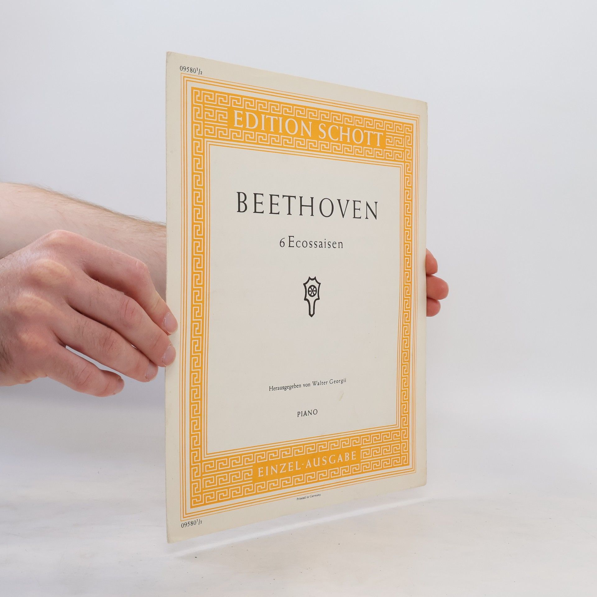 Ludwig van Beethoven Beethoven 6 Ecossaisen. Piano