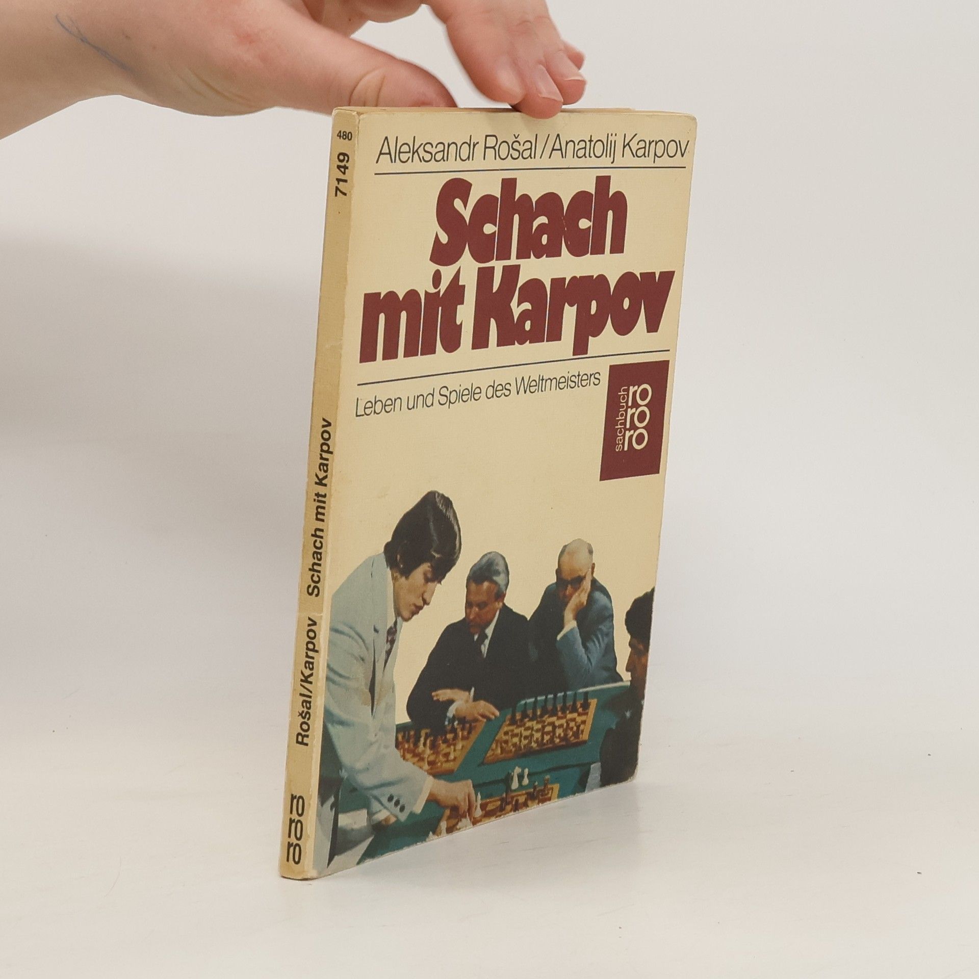 Aleksandr B. Ros alʹ Schach mit Karpov