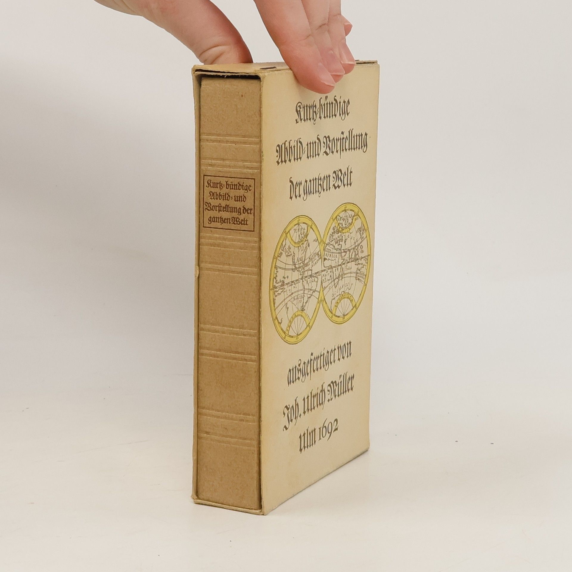Johann Ulrich Müller Kurtz-bündige [Kurz-bündige] Abbild- und Vorstellung der gantzen [ganzen] Welt
