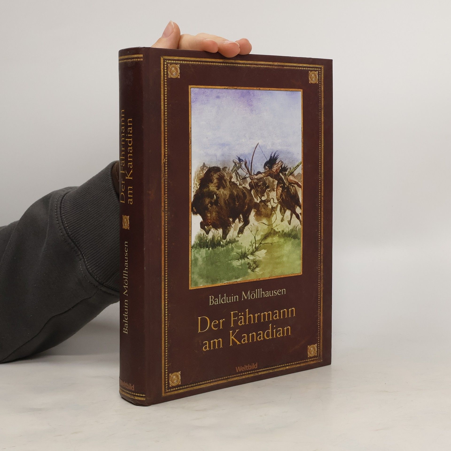 Balduin Möllhausen Der Fährmann am Kanadian