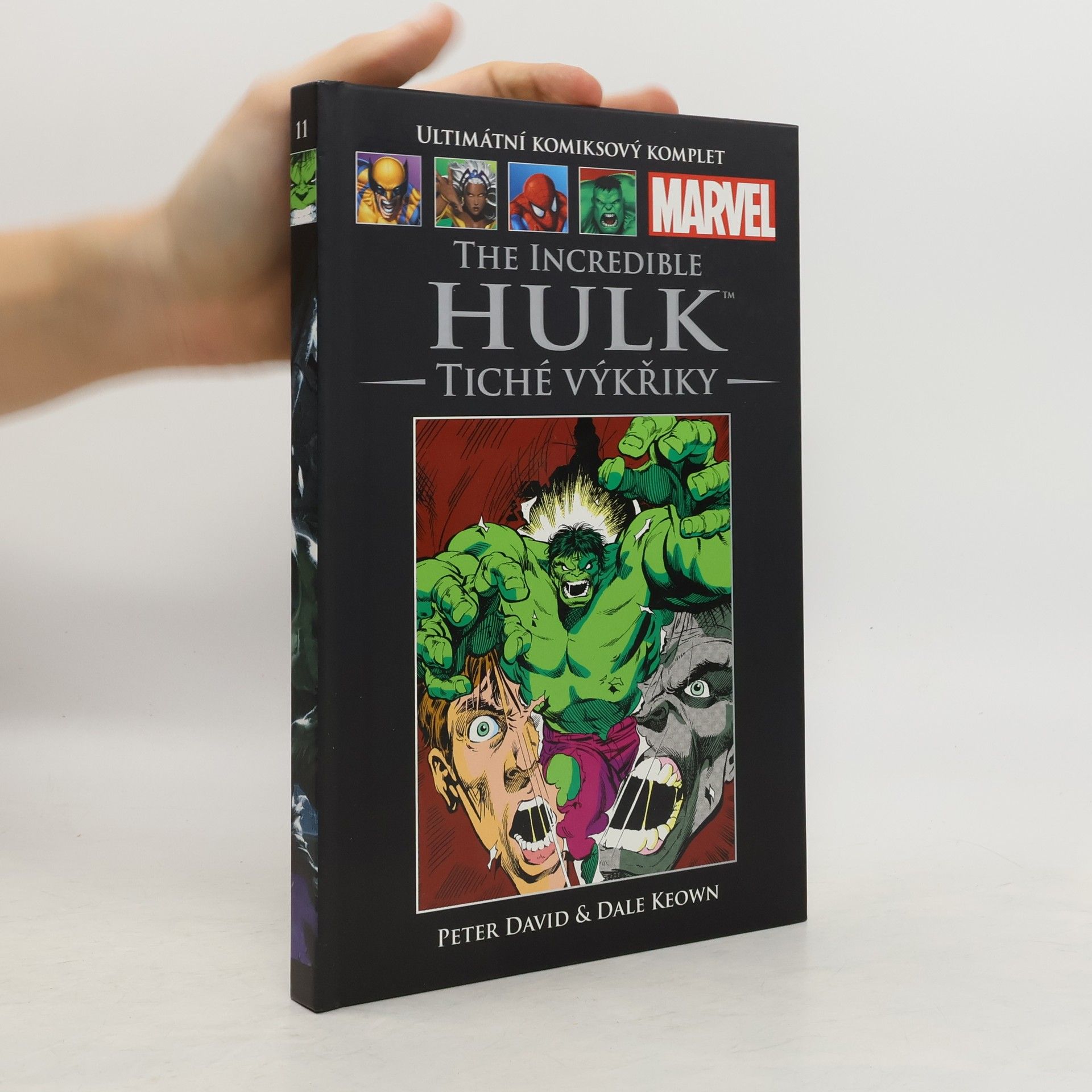 Jiří Pavlovský Ultimátní komiksový komplet Marvel 11. The Incredible Hulk. Tiché výkřiky