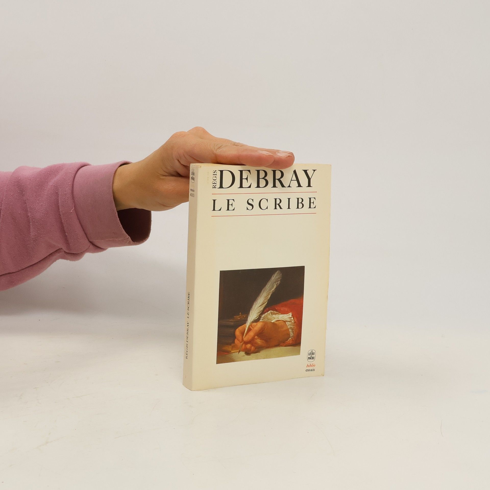 Régis Debray Le scribe