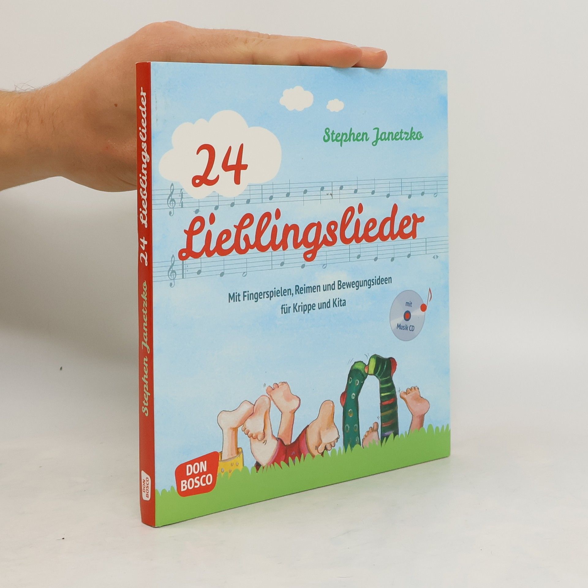 Stephen Janetzko 24 Lieblingslieder, mit Audio-CD