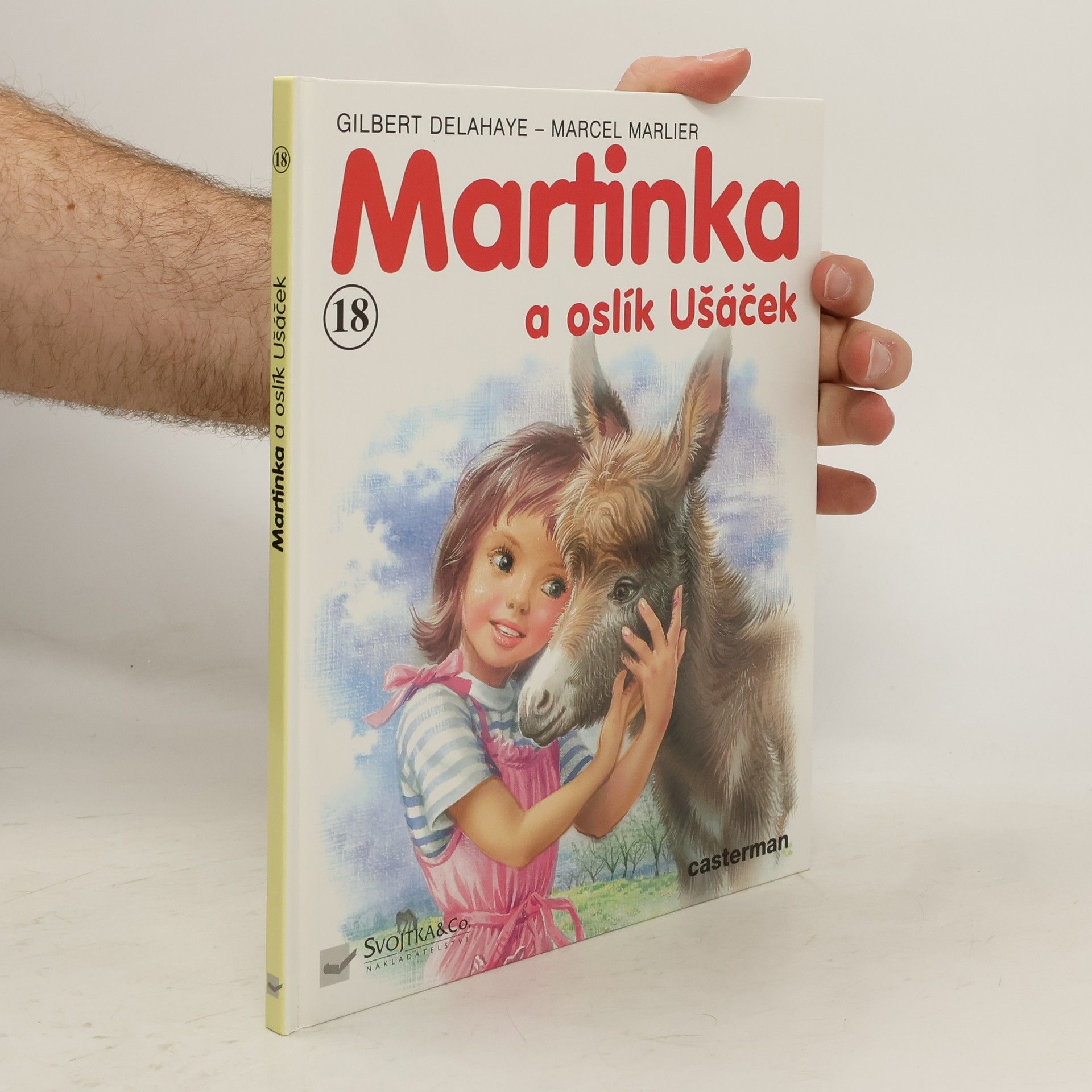Gilbert Delahaye Martinka a oslík Ušáček