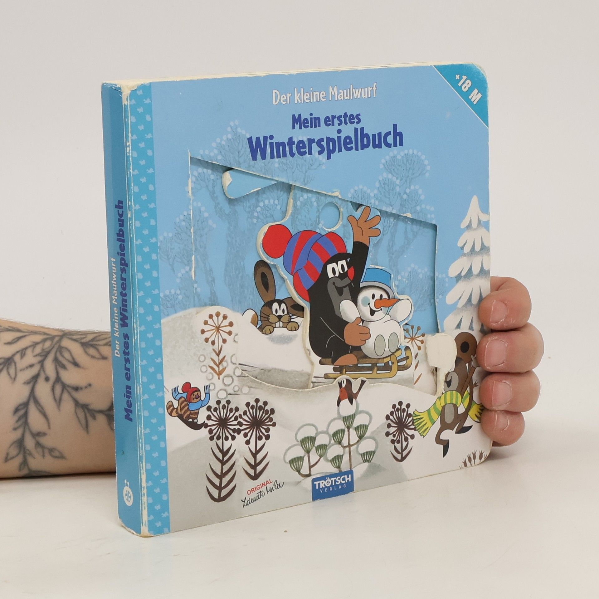 Zdeněk Miler Der kleine Maulwurf - mein erstes Winterspielbuch